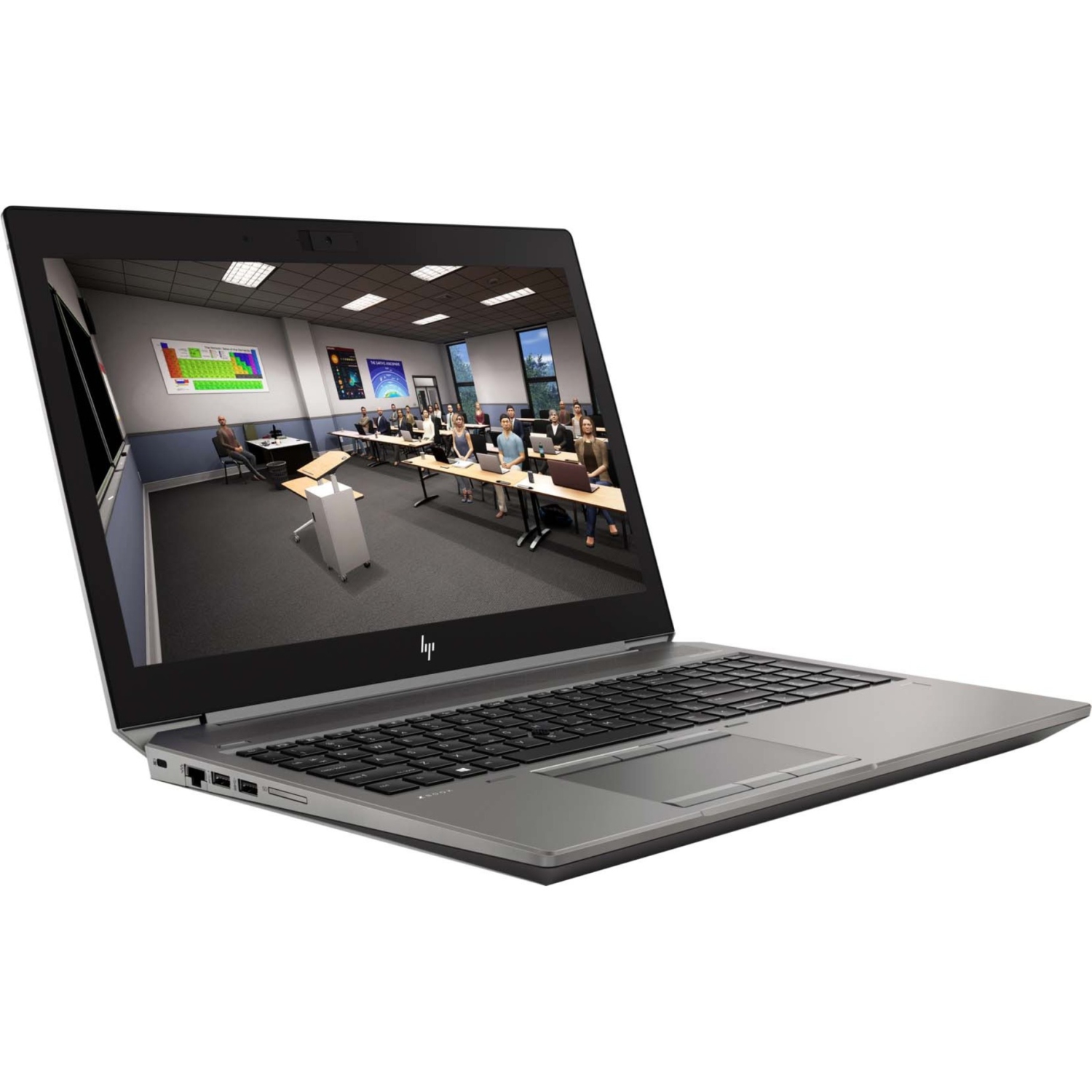 Refurbished (Excellent) - HP ZBook 15 G6 15.6" Notebook Intel i7-9750U 32 GB DDR4 512 GB NVMe Quadro T1000 Windows 10 Pro 64-Bit