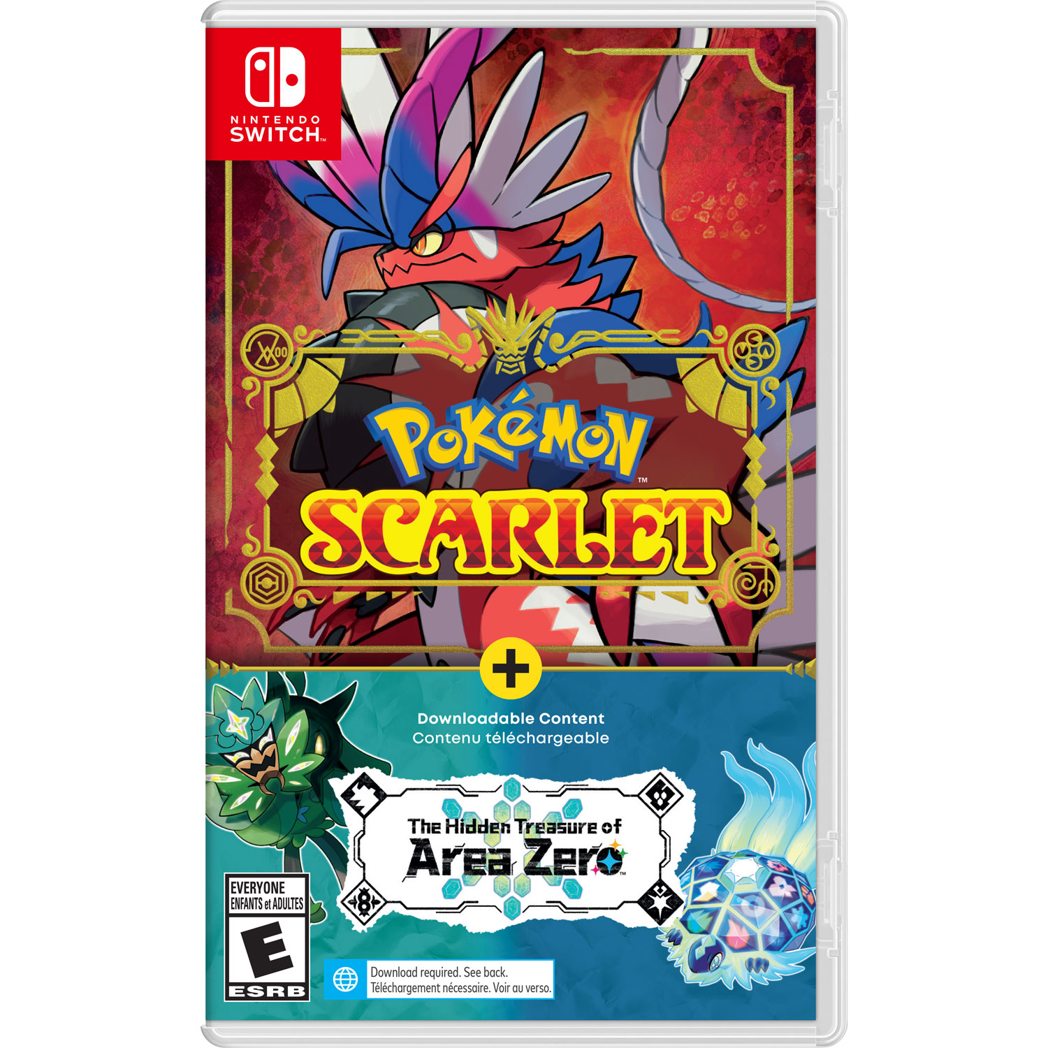 Pokémon Scarlet & Pokémon Scarlet: The Hidden Treasure of Area Zero Bundle (Switch)