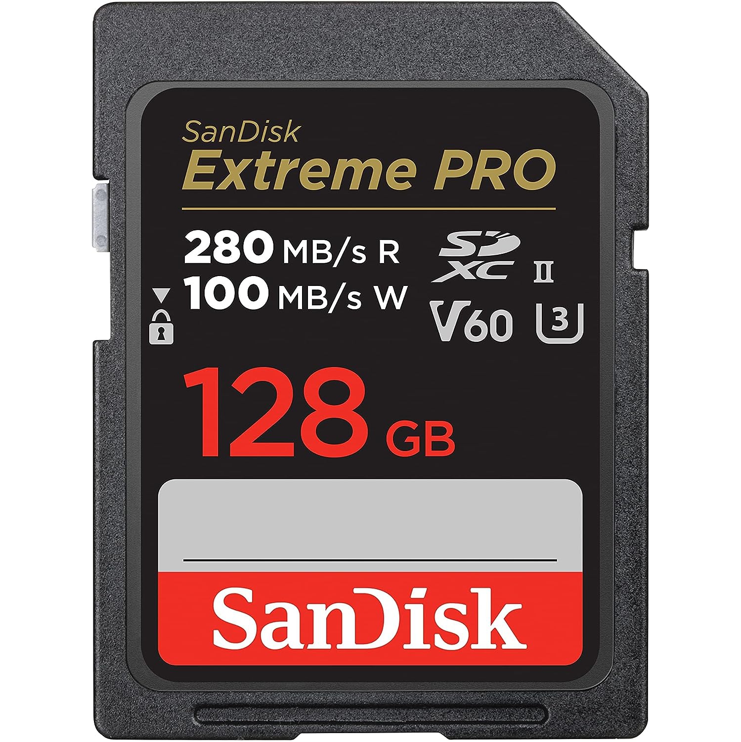 Carte SD Extreme PRO 128&nbsp;Go SDXC UHS-II SDSDXEP-128G de SanDisk