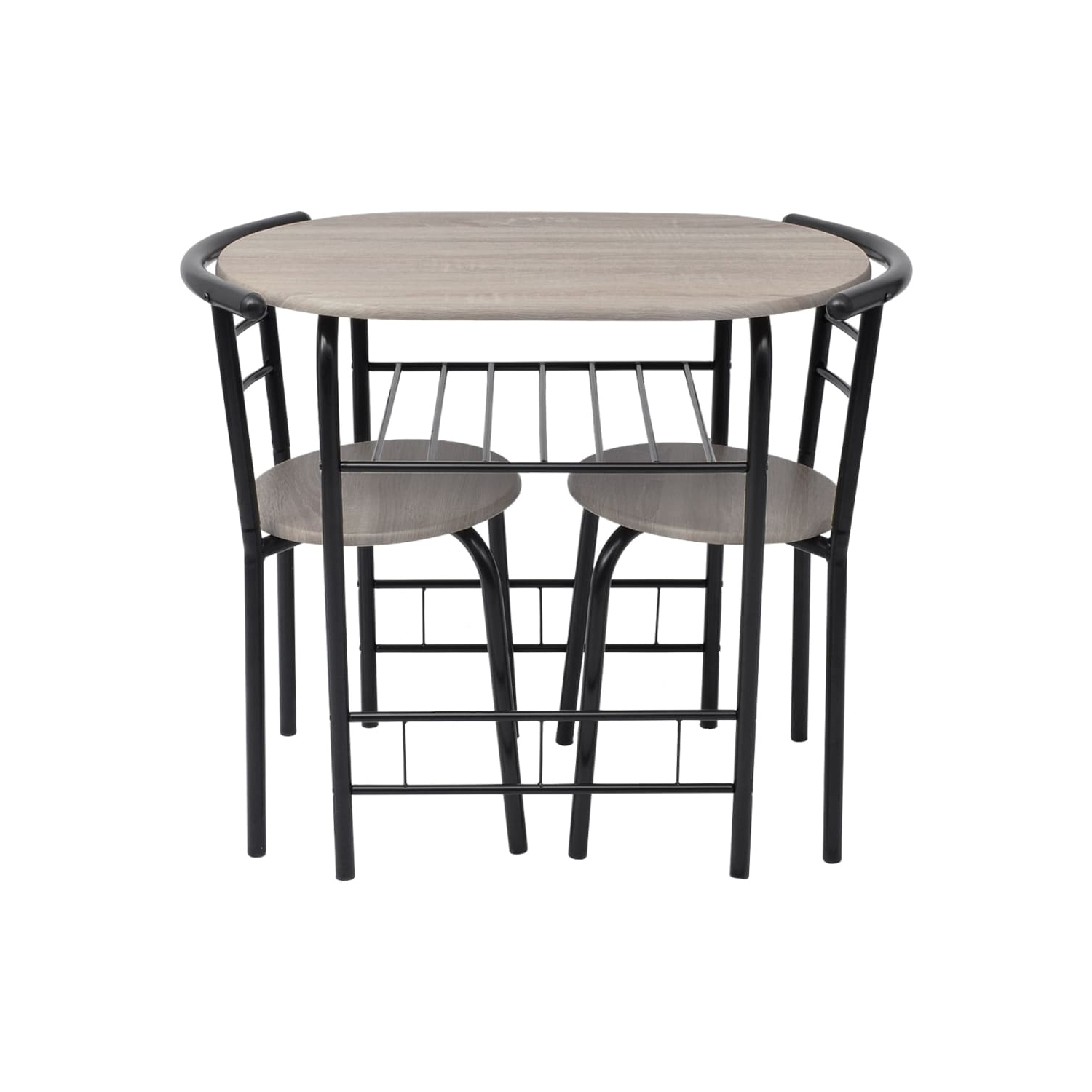 vidaXL Breakfast Bar Set MDF