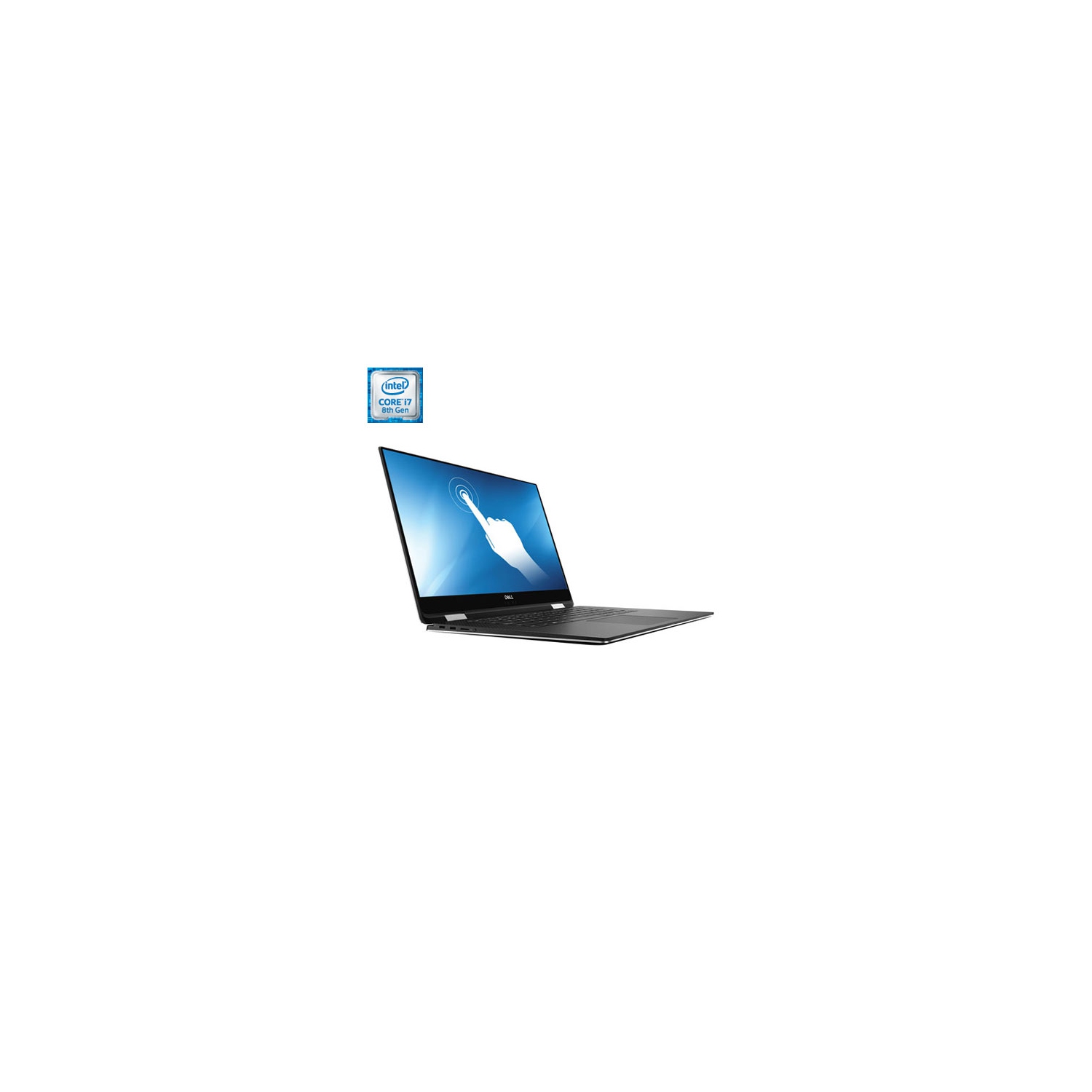 Refurbished (Excellent) -Dell XPS 15.6" Touchscreen 2-in-1 Laptop -Silver (Intel Ci7-8705G/256GB SSD/8GB RAM/Win 10) -En