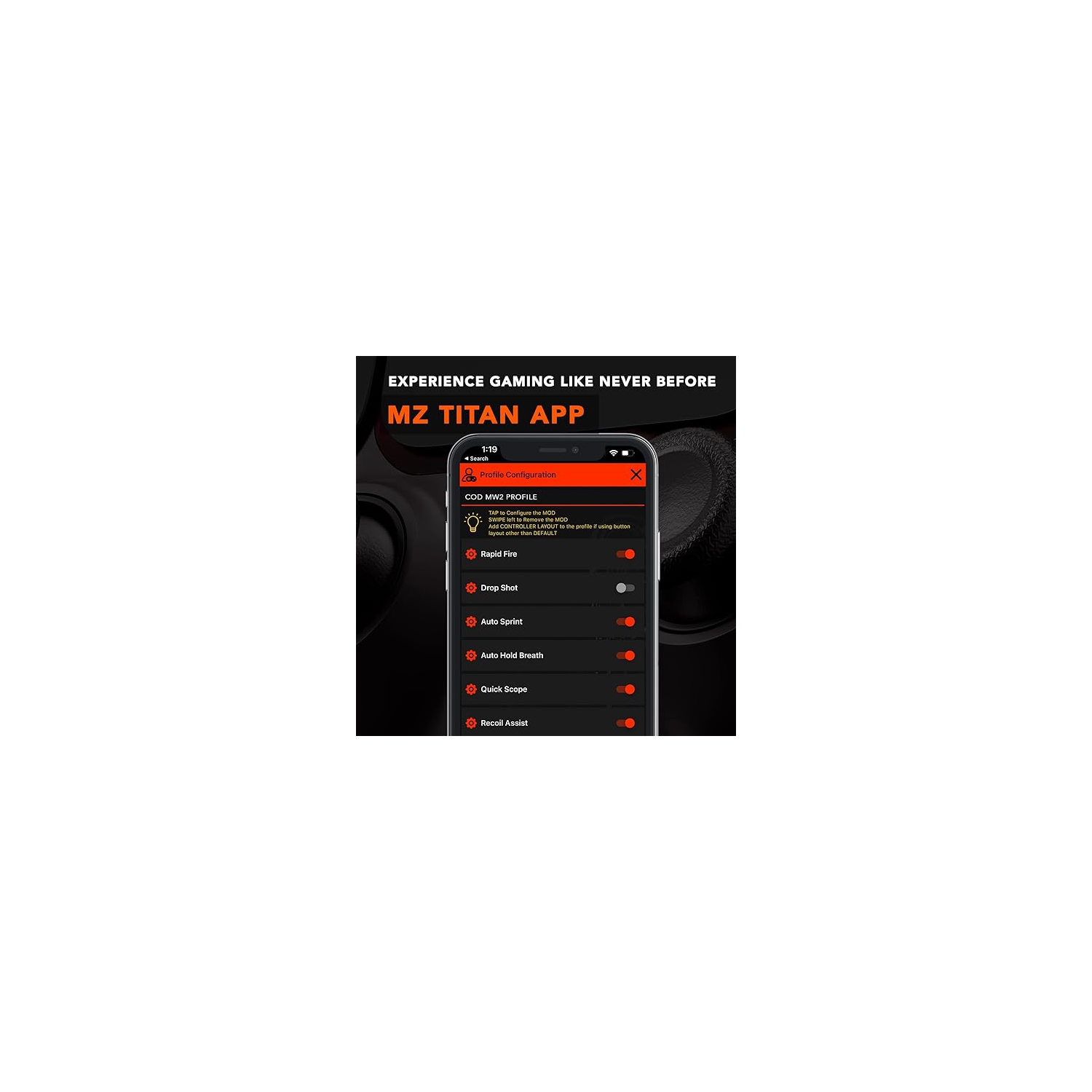 Black/Red Custom Pro Wireless UN-MODDED Controller compatible with PS5 Exclusive Unique Design