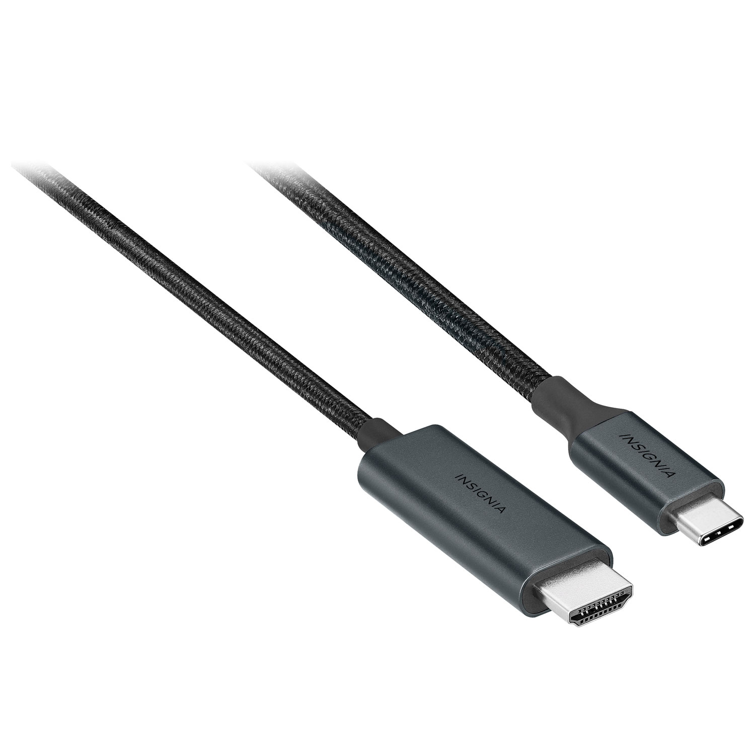 Insignia 1.8m Braided USB-C to 8K Ultra HD HDMI Cable (NS-PC5CH6B24-C)