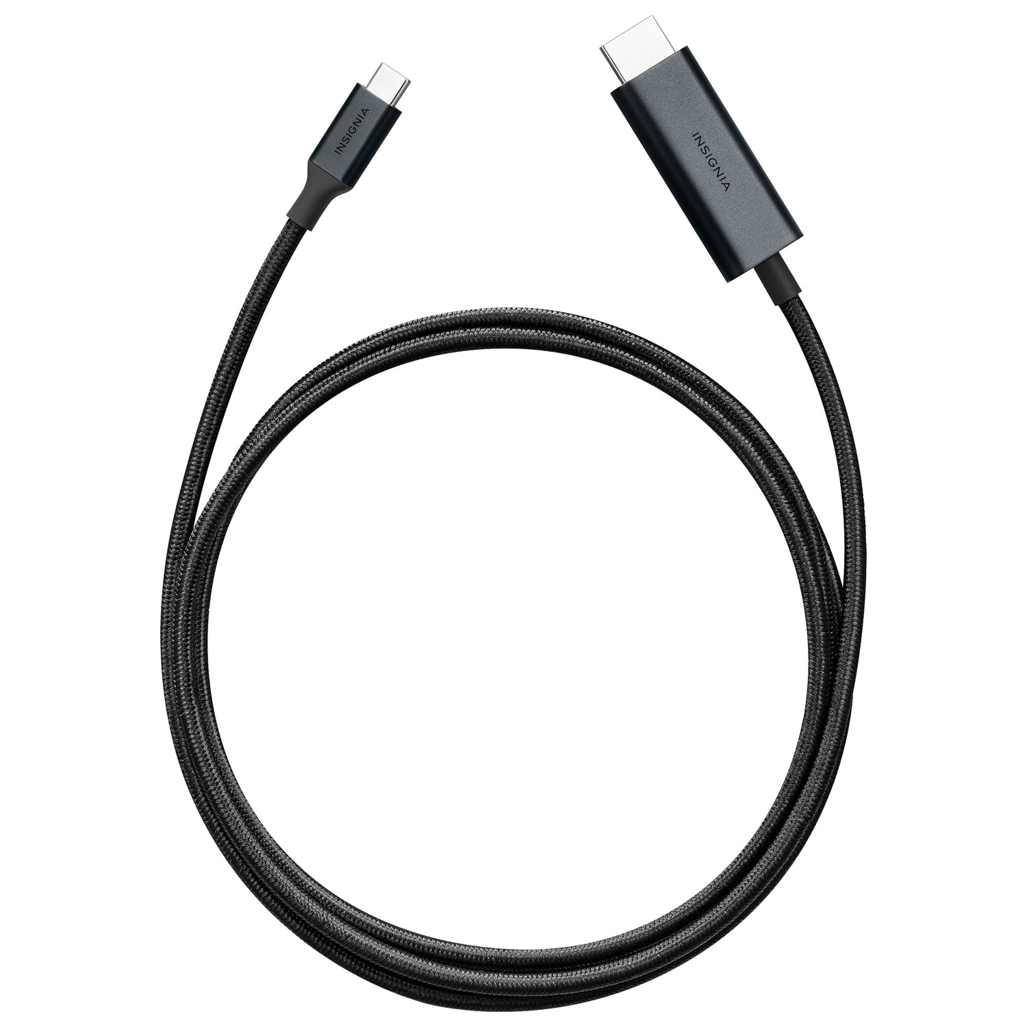 Insignia 1.8m Braided USB-C to 8K Ultra HD HDMI Cable (NS-PC5CH6B24-C)