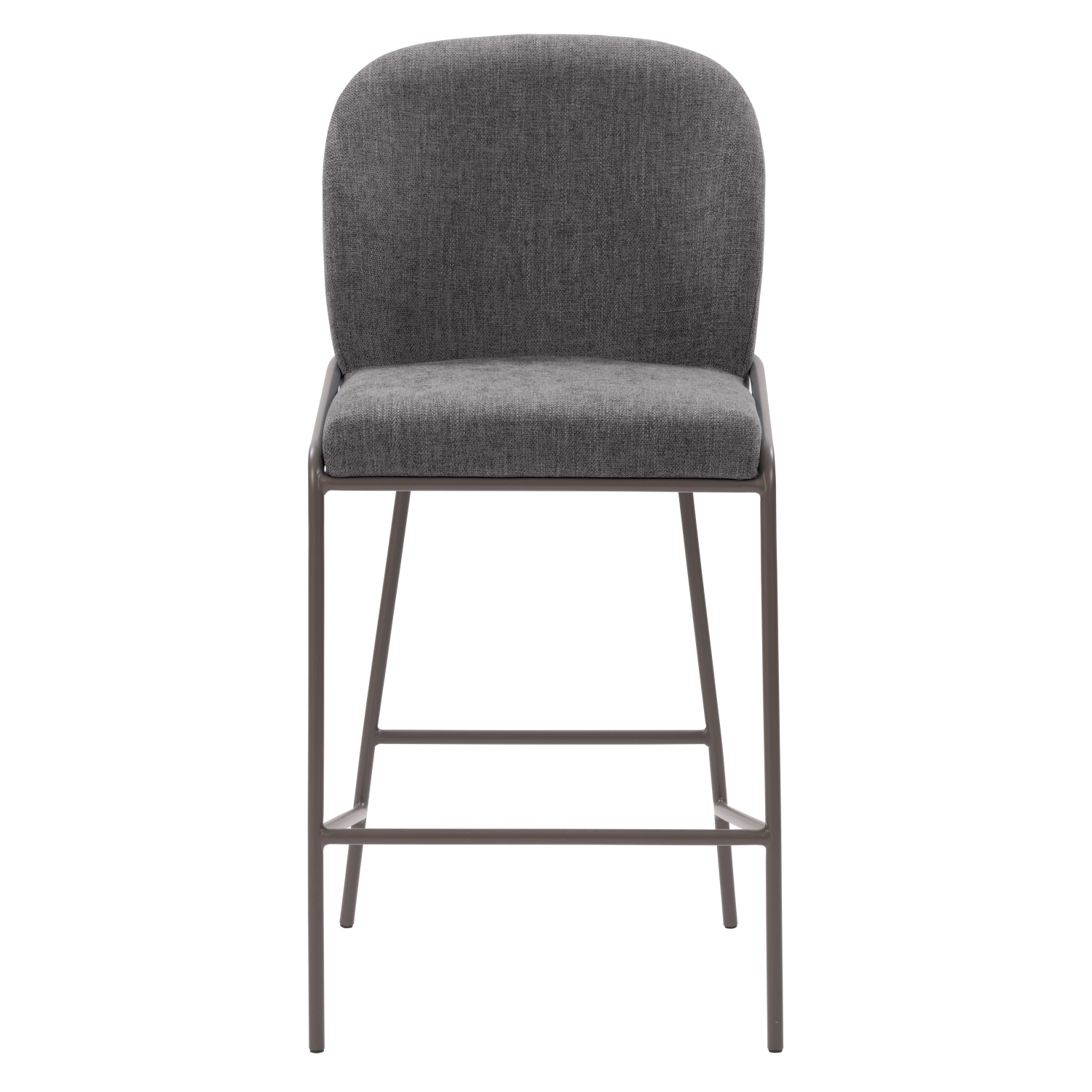 CorLiving Blakeley Dark Grey Counter Height Barstool