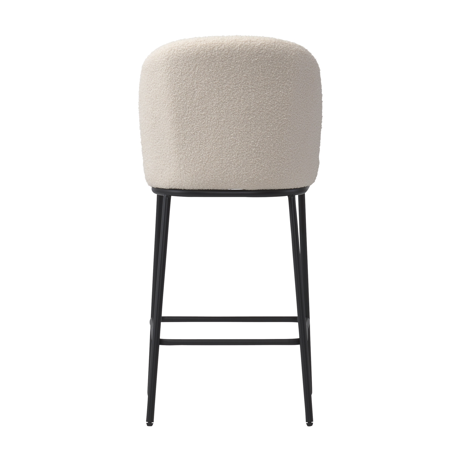 CorLiving Luxury Boucle Bar Stools, Set of 2