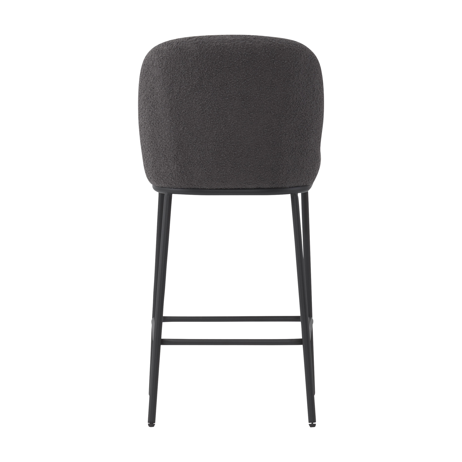 Tabourets de bar en forme de boucle de luxe de CorLiving - Ensemble de 2