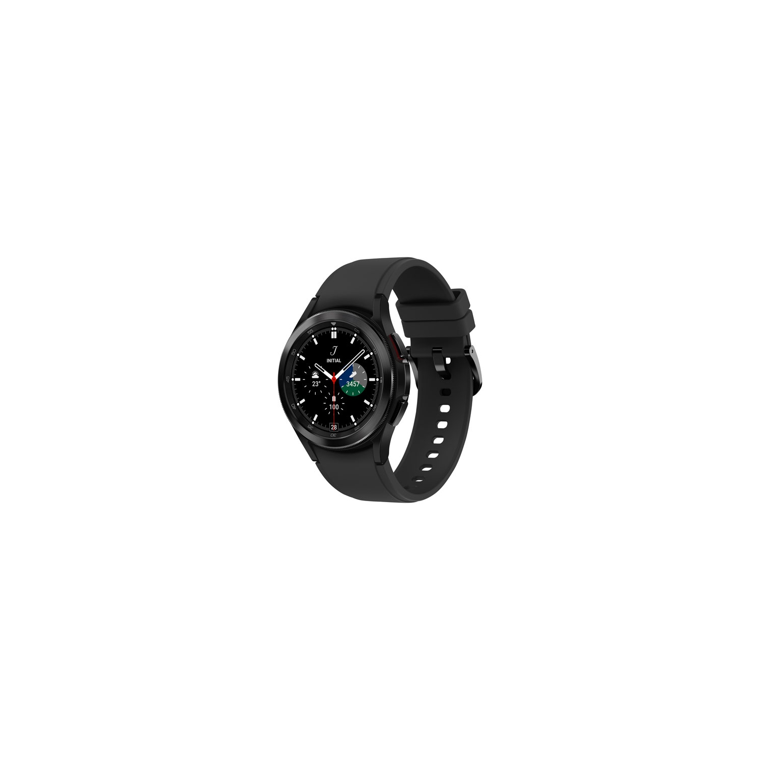Remis à neuf - montre intelligente 42&nbsp;mm Galaxy Watch4 Classic de Samsung avec moniteur de fréquence cardiaque - Noir
