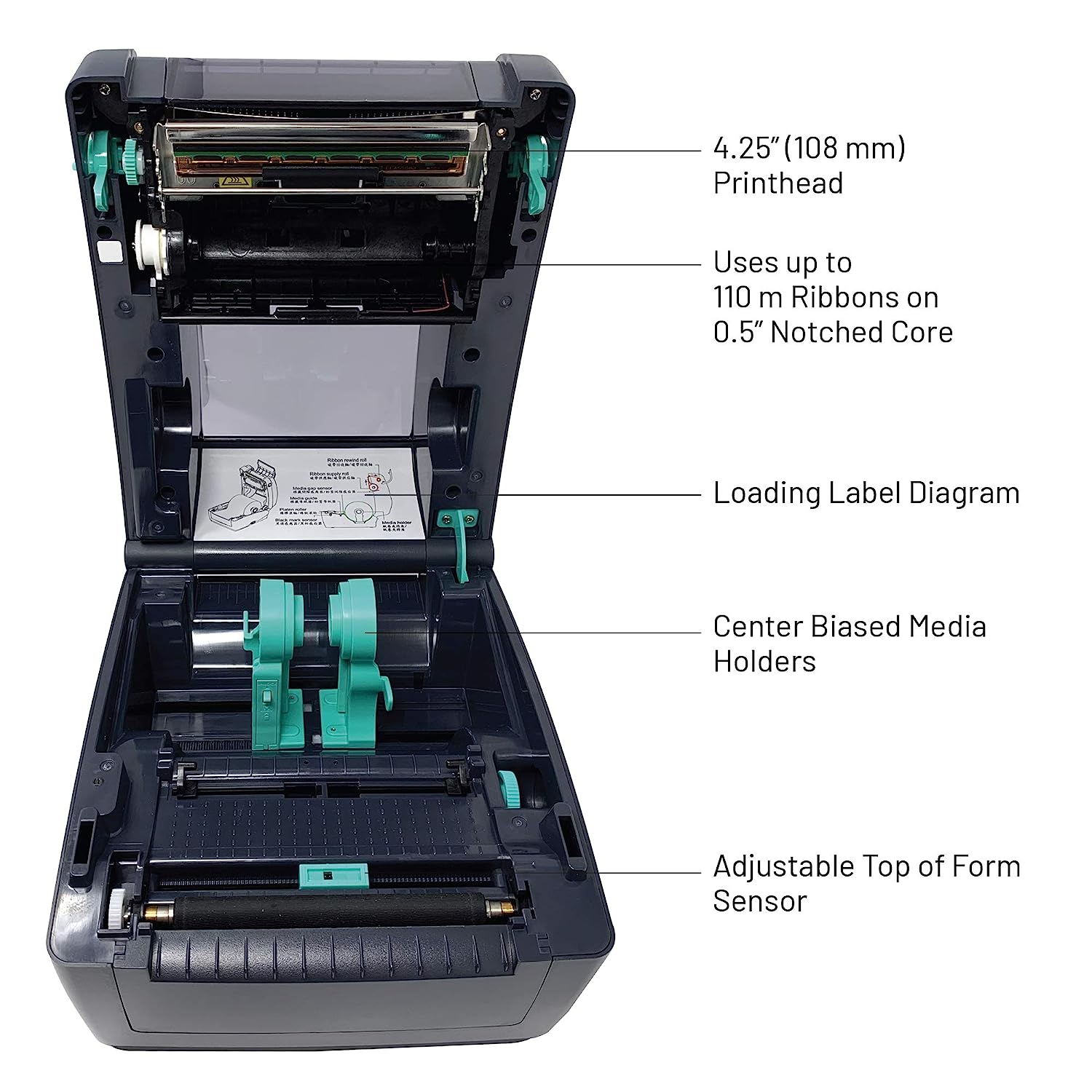 TSC 99-033A031-00LF TTP-244Ce 4 TT Desktop 4 Port 203 DPI4IPS