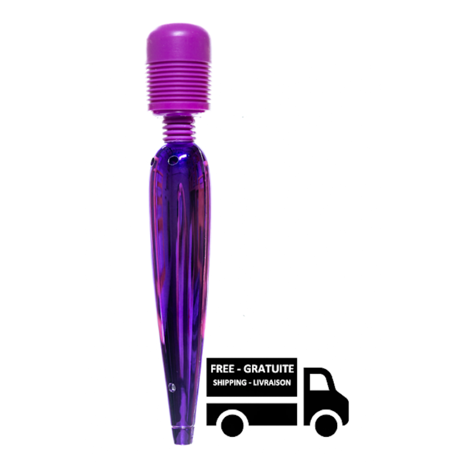 Stimula Dreamer - The Rechargeable Wand Personal Massager Vibrator - Delivered in Discreet Packaging - Purple