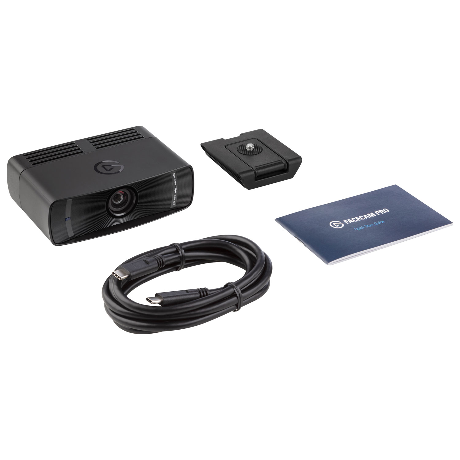 Elgato - Facecam Pro, True 4K60 Ultra HD Webcam SONY Starvis Sensor for Video Conferencing, Gaming and Streaming - Black