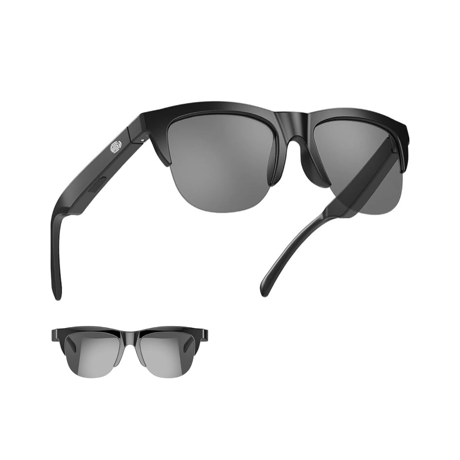 Lunettes de soleil intelligentes Bluetooth TUTT F6 | Microphone | Cadre TR90 | HD UV Protection Wireless Call & Music | Anti Blue Ray | Touch Control