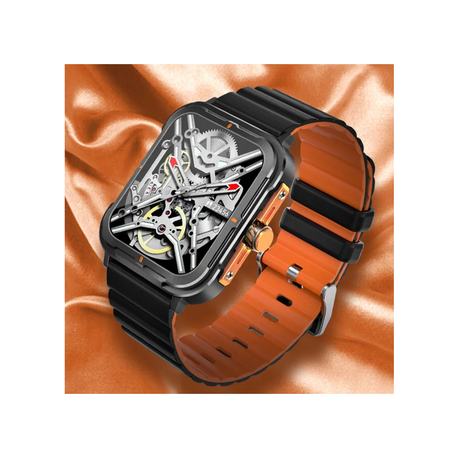 TUTT Smartwatch for Men Women Activity Fitness Tracker Pedometer 1.9" HD Screen | AI Voice | IP67 Waterproof | Health and Sleep Monitoring 128 Memory