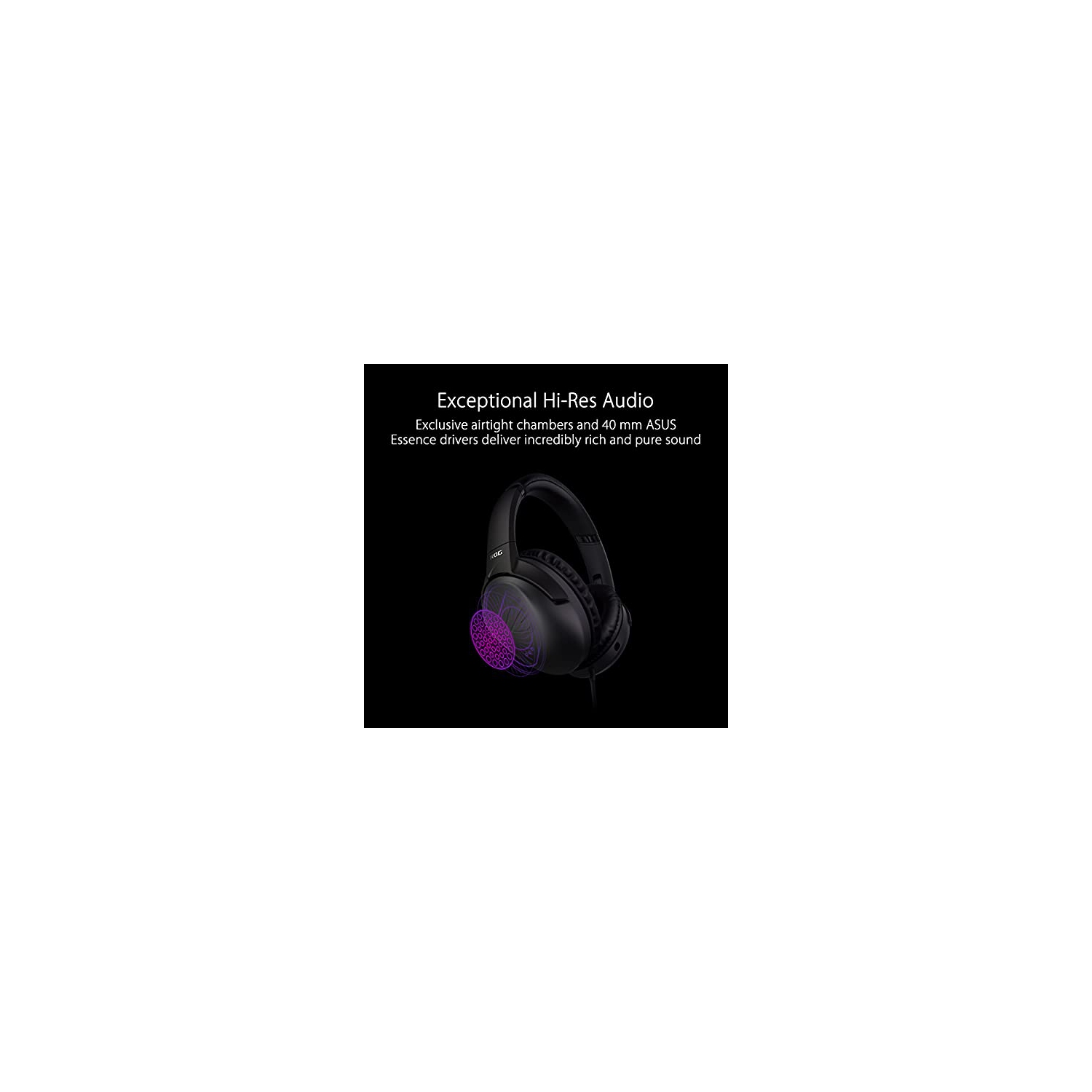 ROG STRIX GO CORE – Casque d'écoute ROG STRIX GO CORE léger 3,5&nbsp;mm d'ASUS – prix de détail