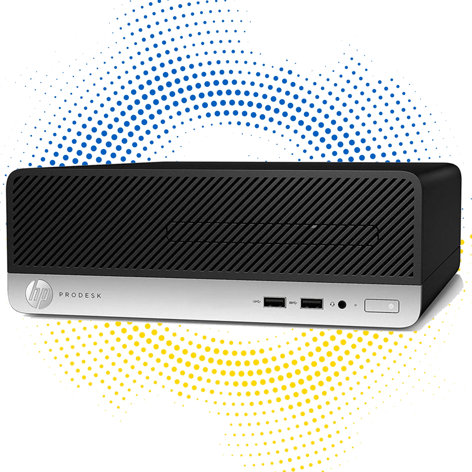 Refurbished - HP ProDesk 400 G4 SFF Business Desktop PC Computer, Intel Core i3-6100 6th GEN @3.70 GHz, 16GB DDR4 RAM, 256GB SSD, Windows 10 Pro -