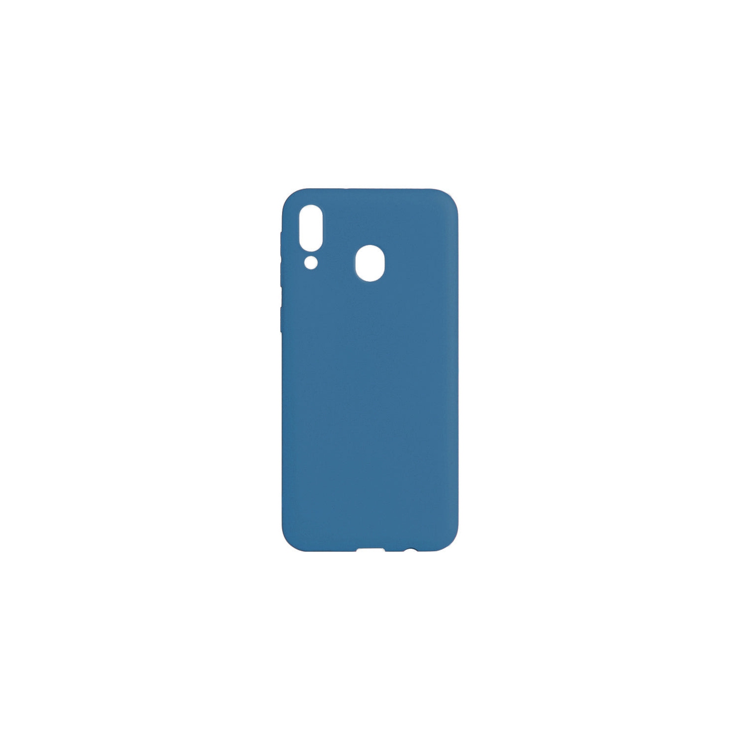 PANDACO Soft Shell Matte Navy Case for Samsung Galaxy A20