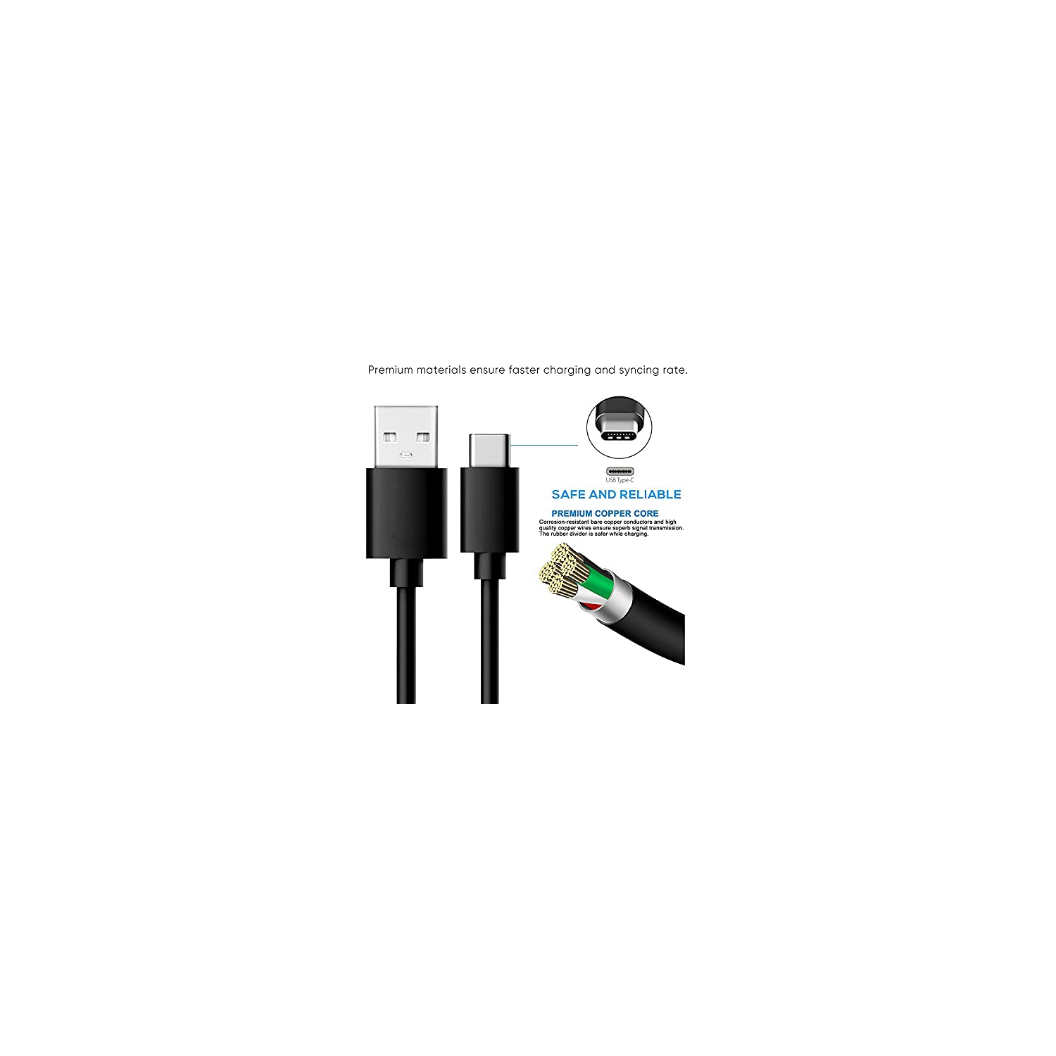 Replacement USB-C Fast Charger Charging Cable Wire for Bose SoundLink Flex, Bose Soundlink Mini II Special Edition, Bose Portable Smart Portable