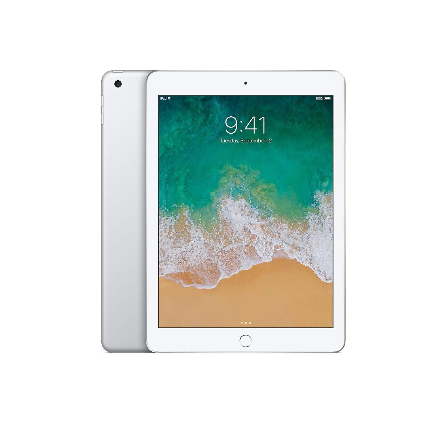 iPad Wi-Fi , 128&nbsp;Go, Argenté (2017 modèle) (renouvelé)