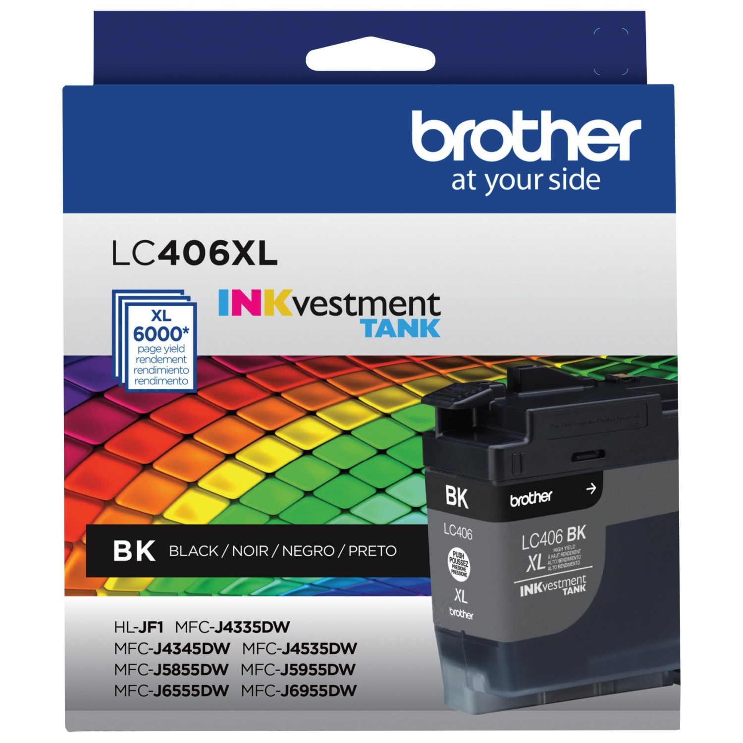Brother LC406XL Black Original High Yield Ink Cartridge