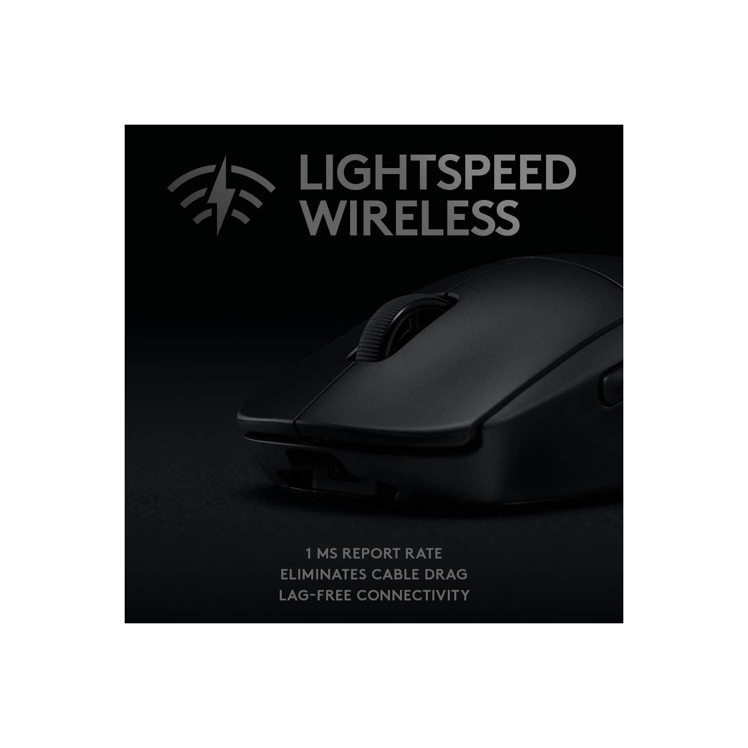 Logitech G Pro Wireless Gaming Mouse with Esports Grade Performance, Ergonomic Ambidextrous