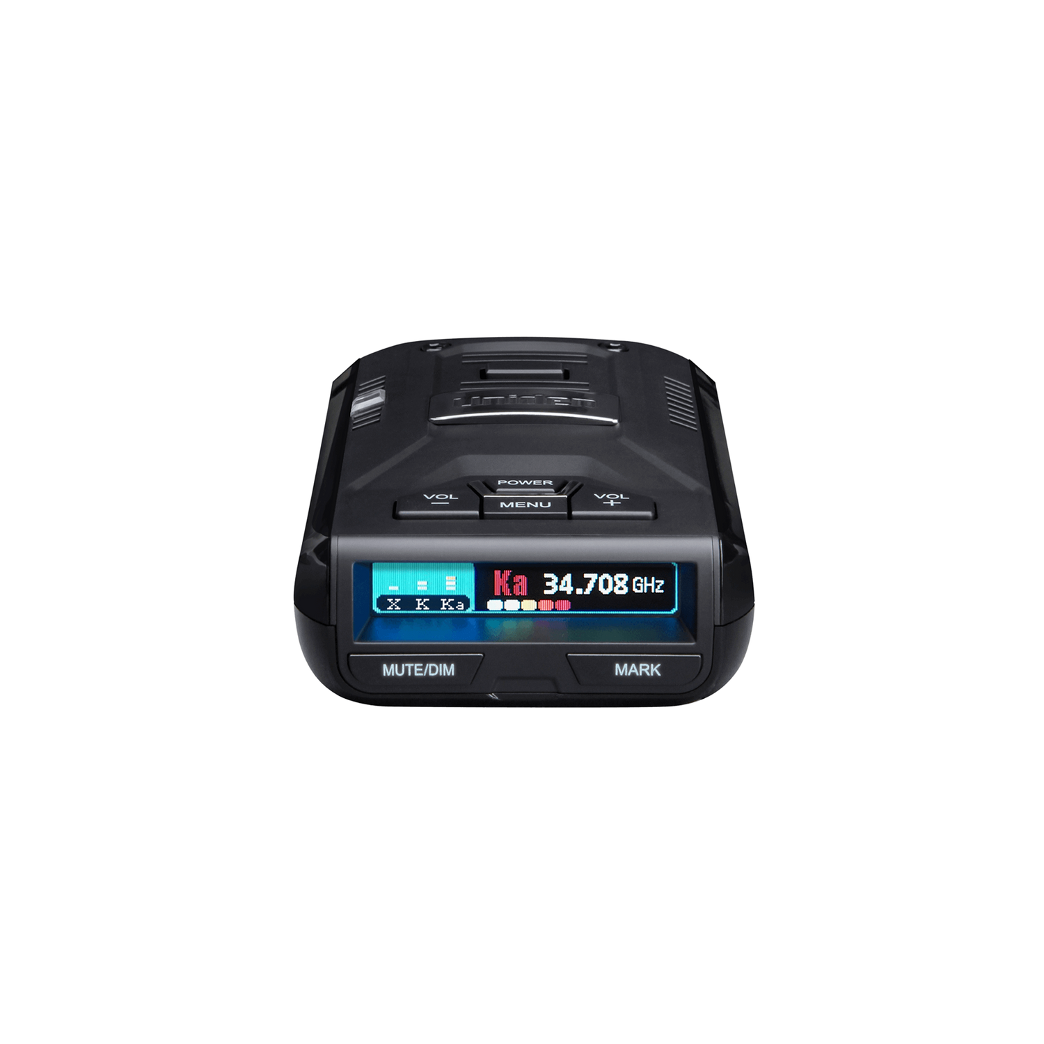 Détecteur de radar R3 d'Uniden – Détection laser longue portée, GPS intégré, affichage OLED, alertes vocales, avertissements de caméra de vitesse et