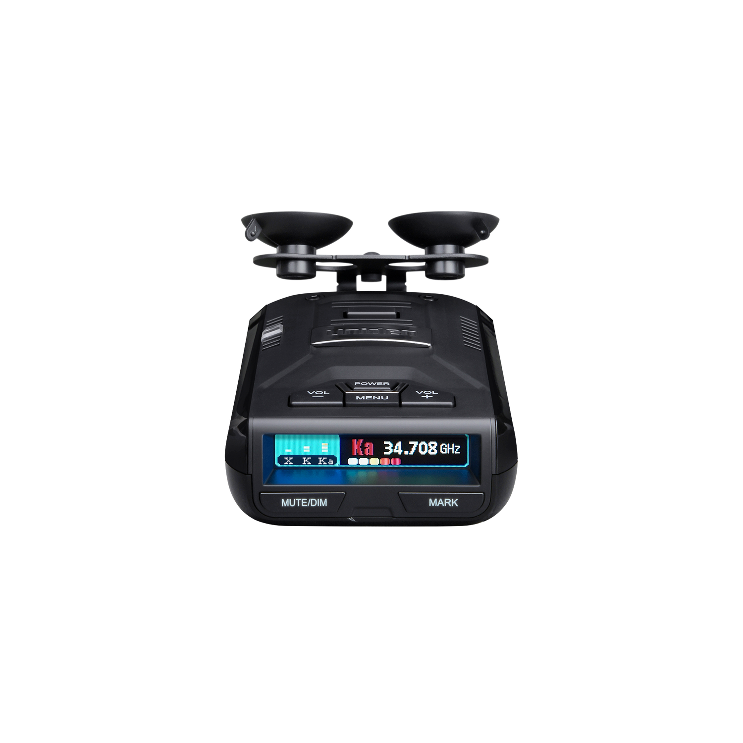 Détecteur de radar R3 d'Uniden – Détection laser longue portée, GPS intégré, affichage OLED, alertes vocales, avertissements de caméra de vitesse et