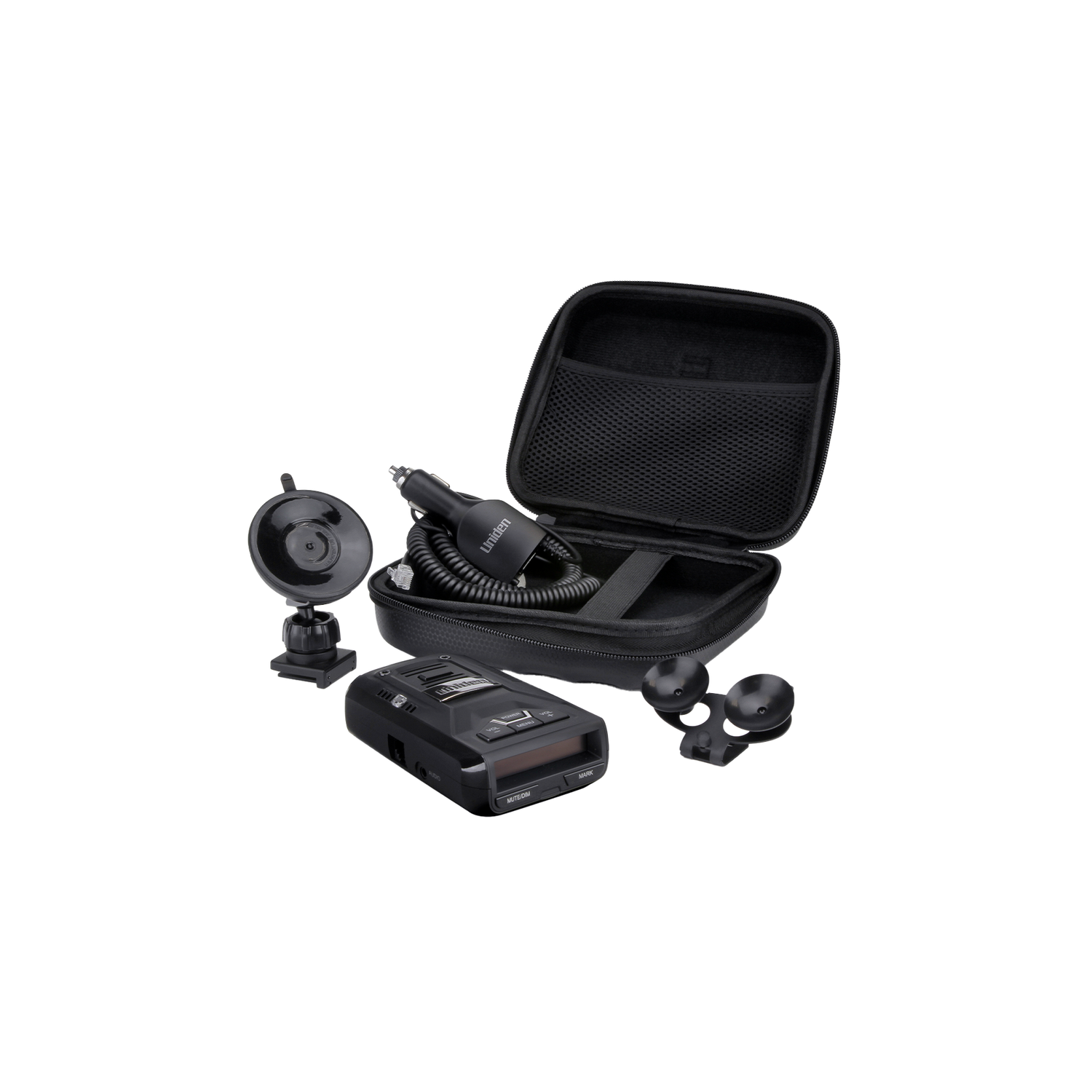 Détecteur de radar R3 d'Uniden – Détection laser longue portée, GPS intégré, affichage OLED, alertes vocales, avertissements de caméra de vitesse et