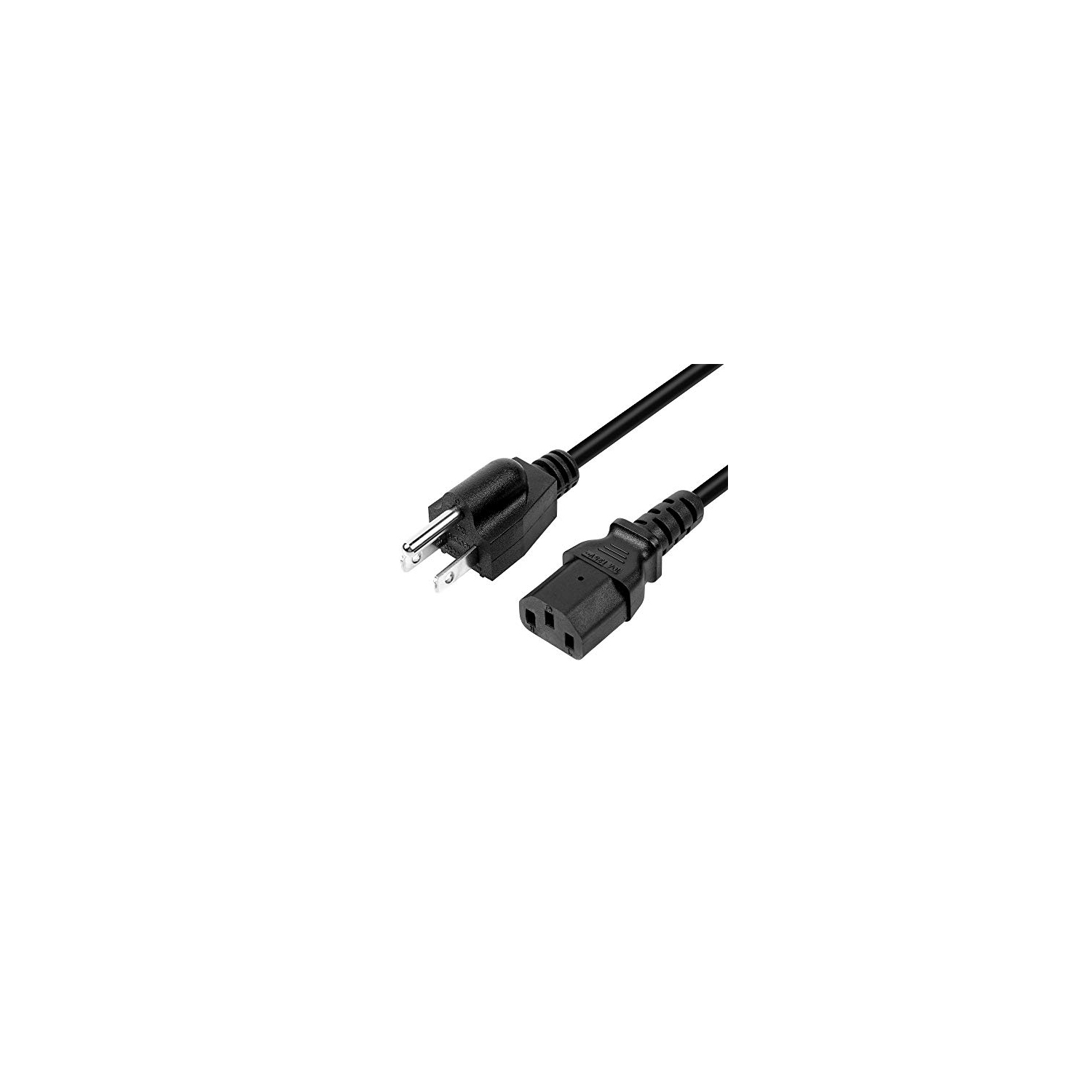 Cordon d'alimentation c.a. pour Samsung LG Panasonic Dynex Philips Toshiba LCD TV 6ft Universal 3 broches Cordon d'alimentation d'ordinateur
