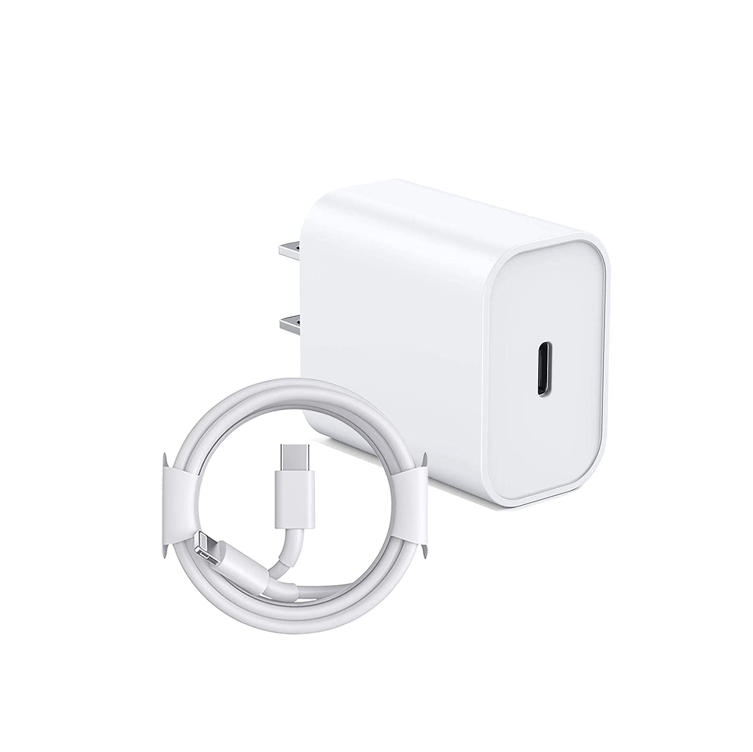 iPhone 12 13 Fast Charger, Apple MFi 20W Type C Wall Charger Plug Block with 6FT USB C to Lightning Cable Cord Compatible with iPhone 13 Pro/12 Mini/12 Pro Max/11 Pro Max/Xs Max/X