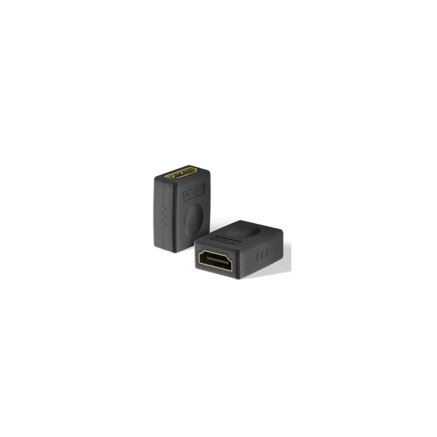 Adaptateur HDMI coupleur HDMI femelle à femelle 4K HDMI à HDMI, paquet de 2