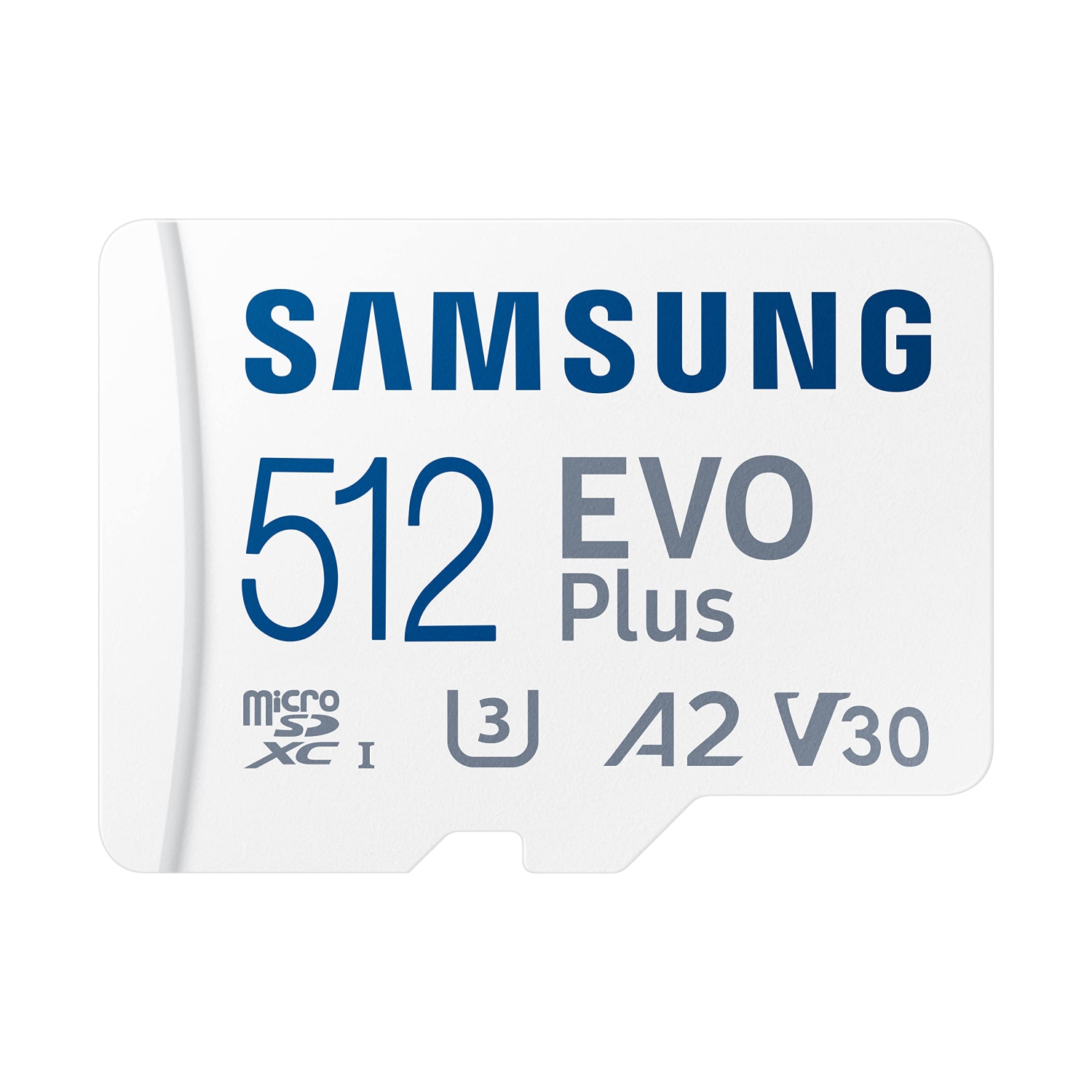 Carte microSD 512&nbsp;Go EVO plus de SAMSUNG, MB-MC512KA/AM
