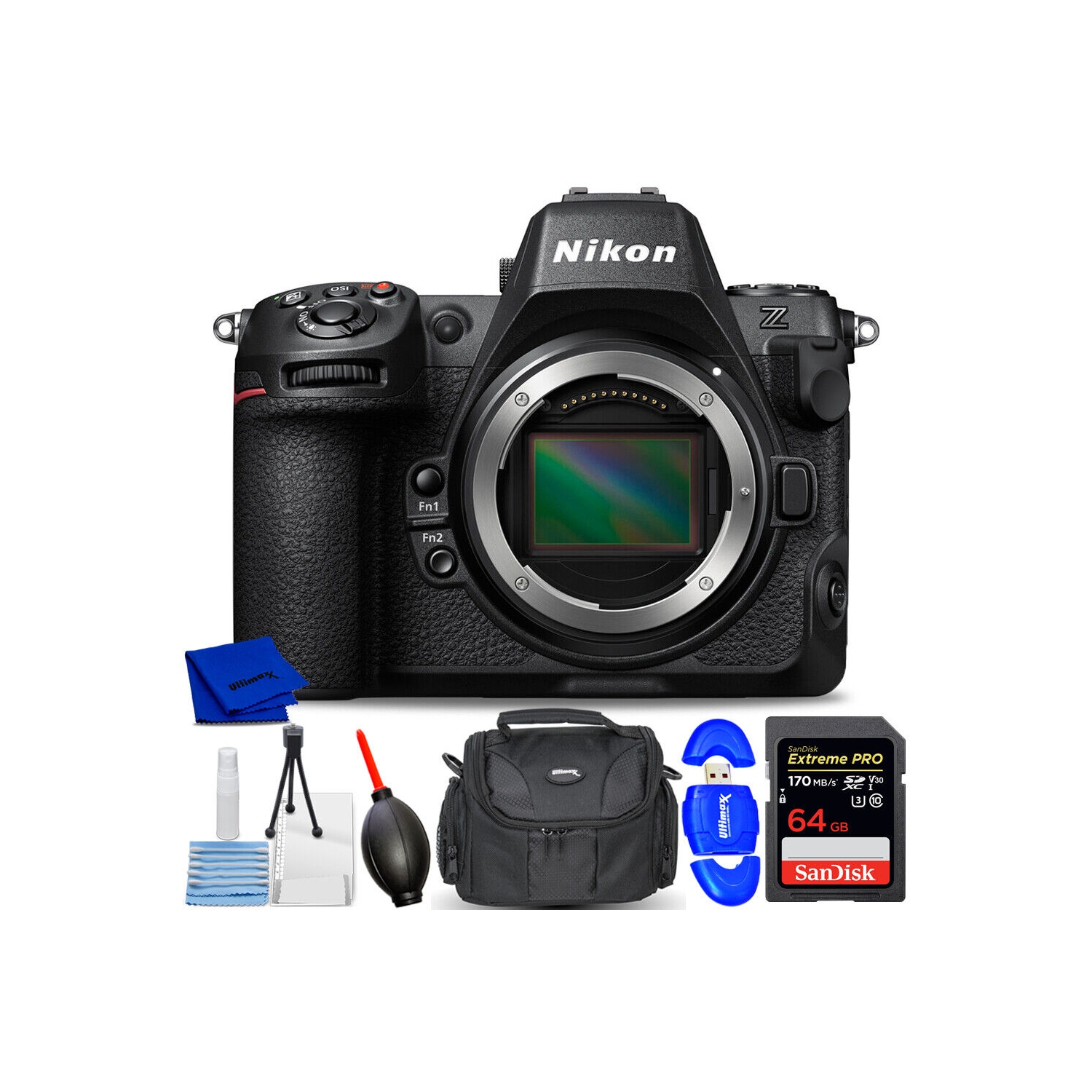 Nikon Z8 Mirrorless Camera 1695 - 7PC Accessory Bundle