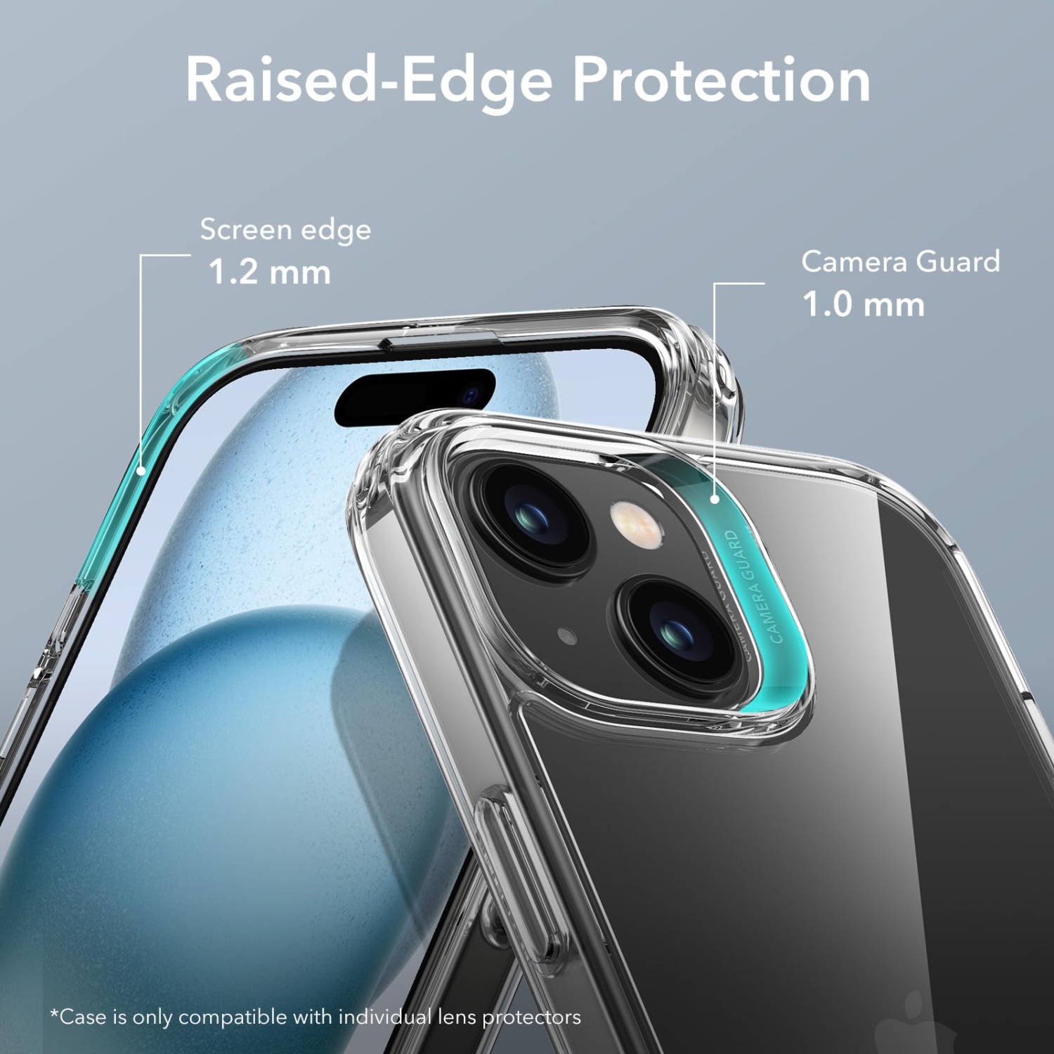 iPhone 15 Plus Case, Metal Kickstand Case, 3 Stand Modes, Military-Grade Drop Protection, Supports Wireless Charging, Slim Back Cover with Patented