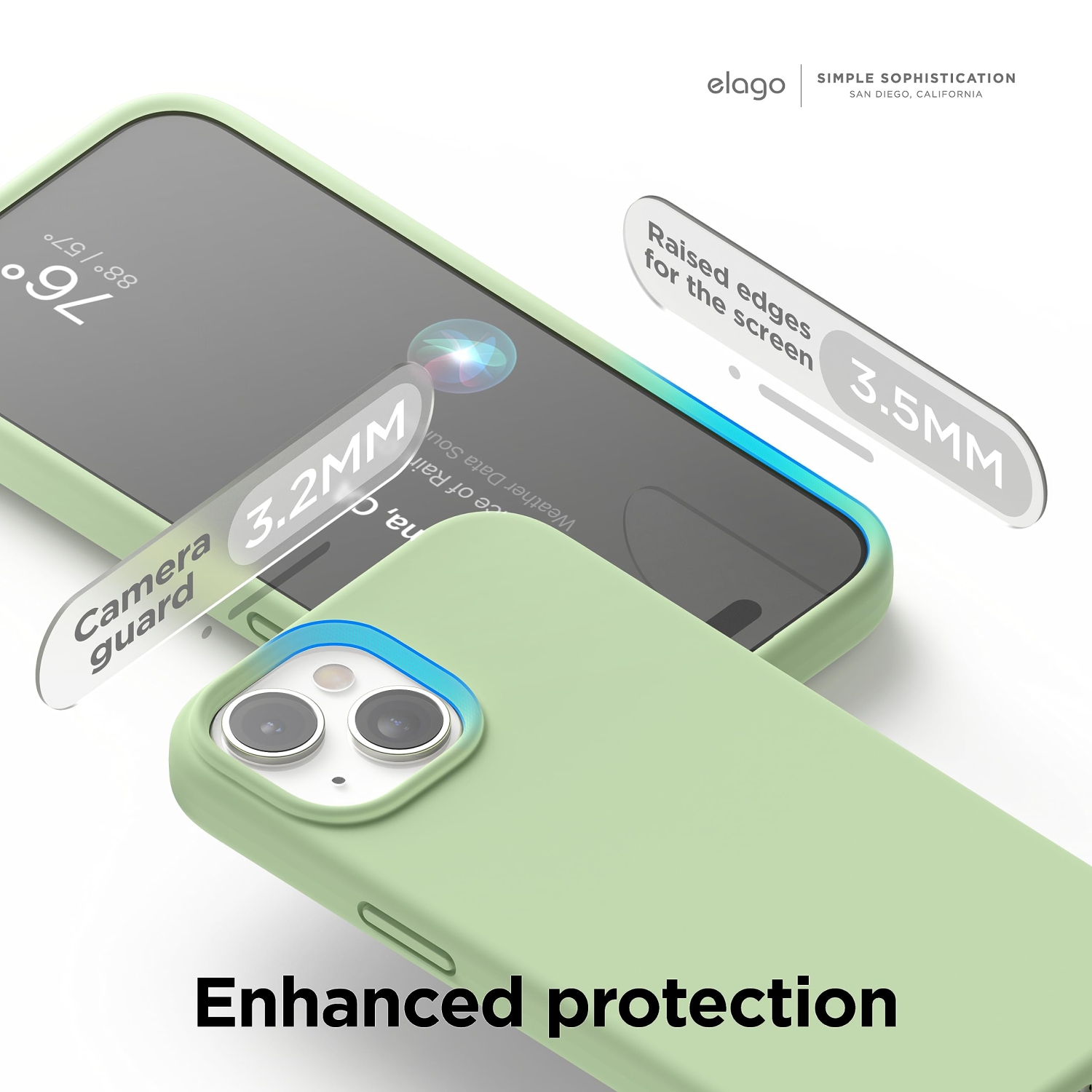 iPhone – Étui 15, étui en silicone liquide, couverture de protection complète du corps, antichoc, étui mince pour téléphone, doublure douce en