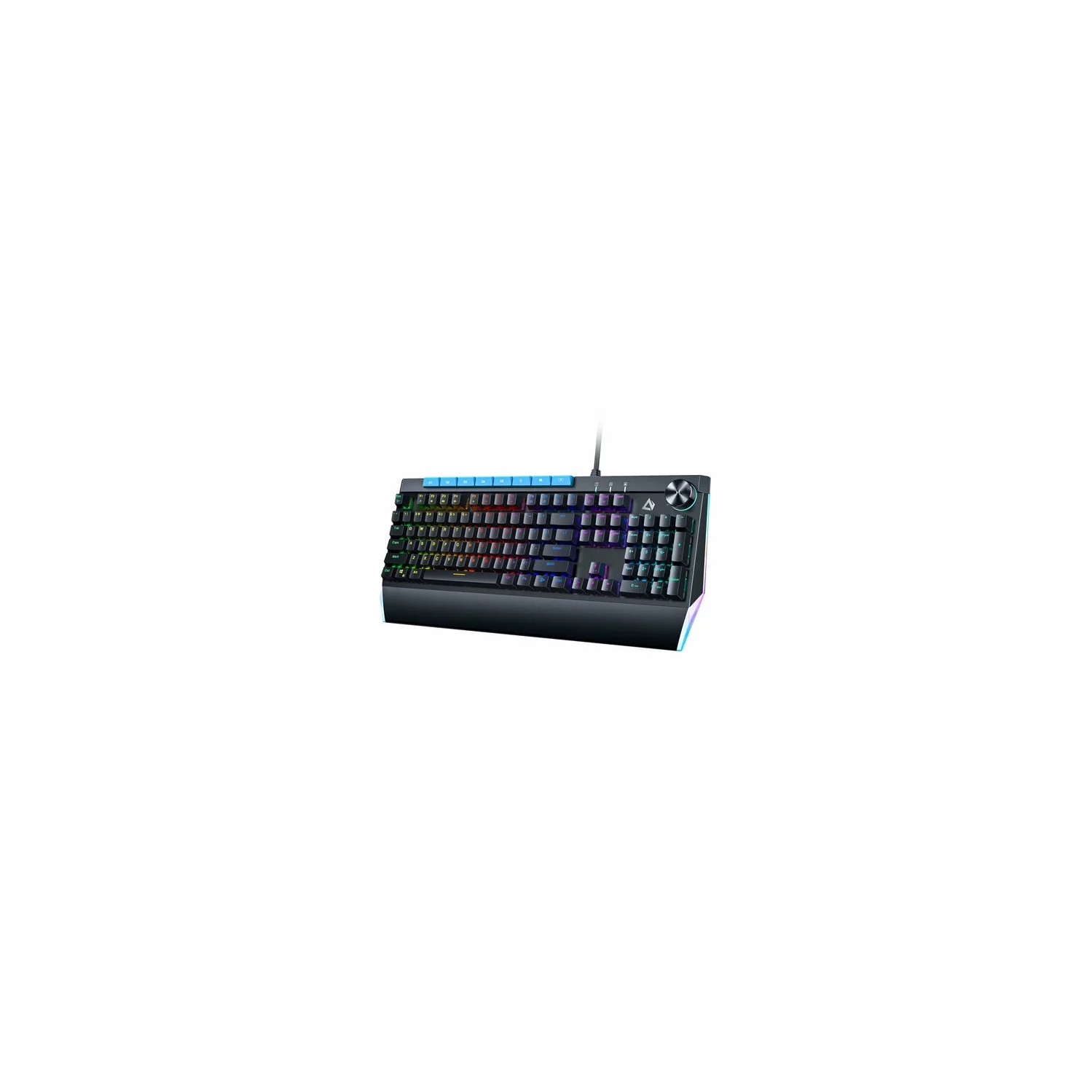 AUKEY KMG17 Mechanical Keyboard Blue Switches 104key with Volume Control Button | KM-G17