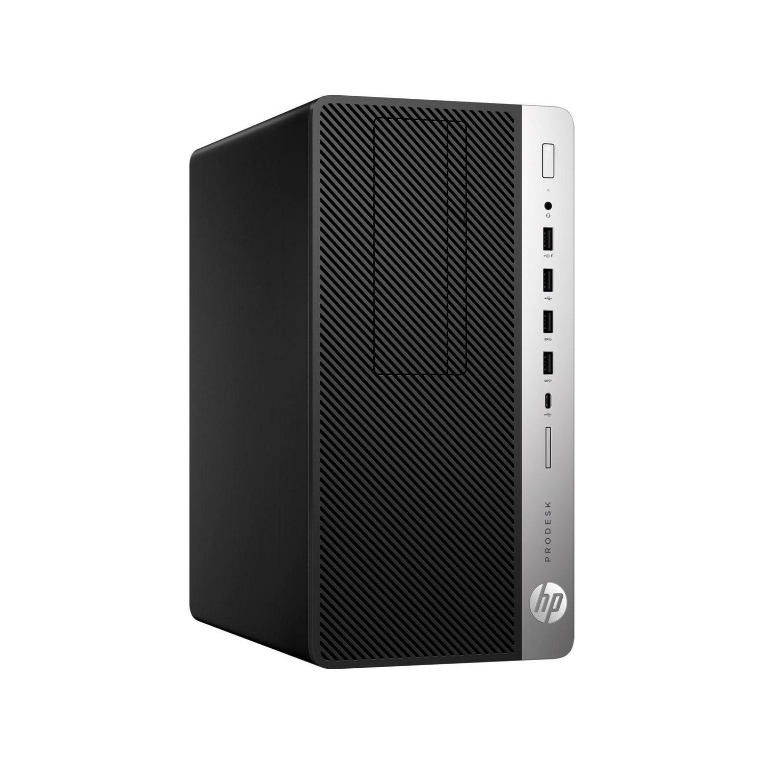 Refurbished (Good) - HP ProDesk 600 G4 MT Micro Tower, Intel Core i5-8th Gen. 3.0GHz, 16GB RAM, 256GB NVMe, Windows 11 Pro. (Keyboard & Mouse not included)