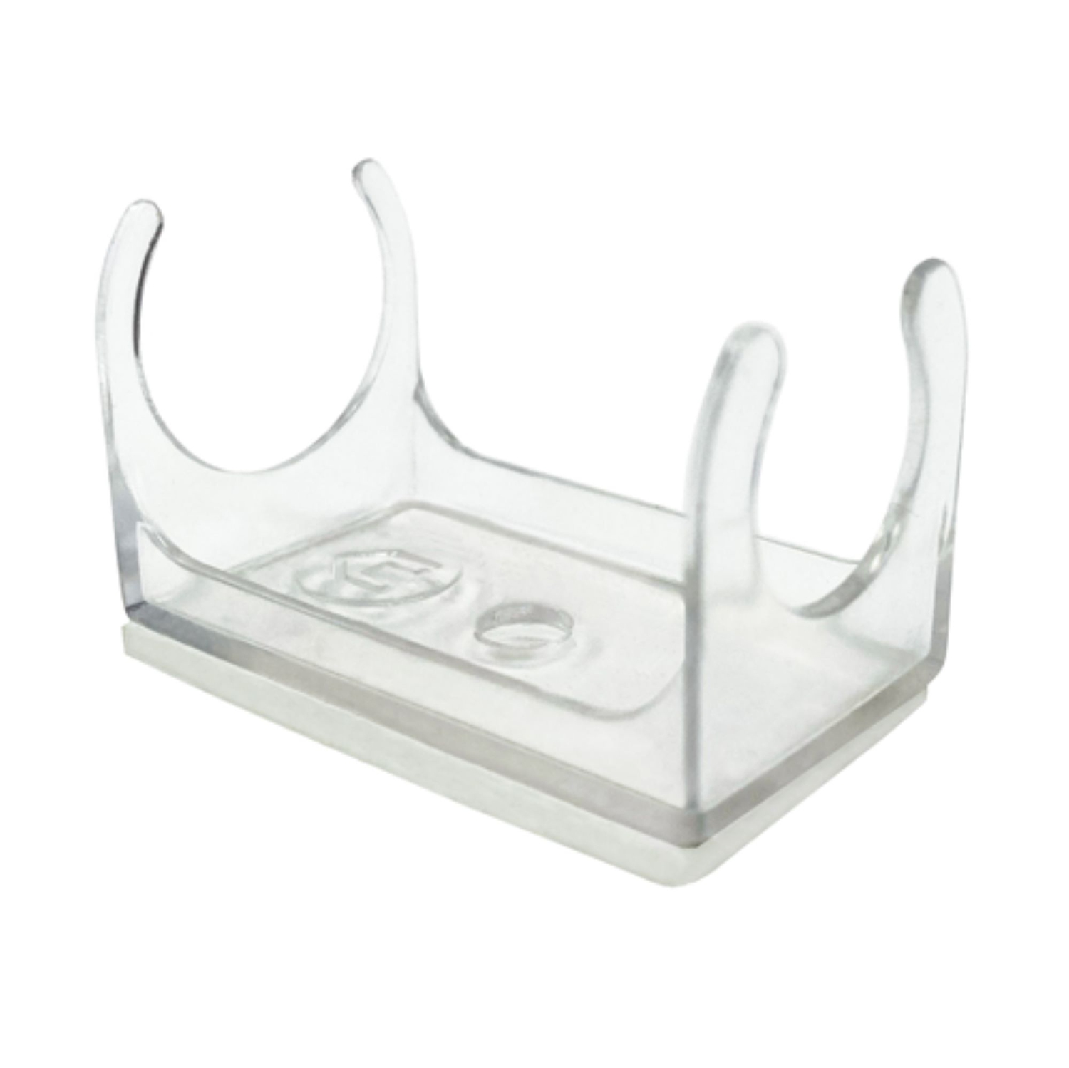 Heavy Duty Commercial Grade Sticky Clips -1.75" - Clear - Set of 25