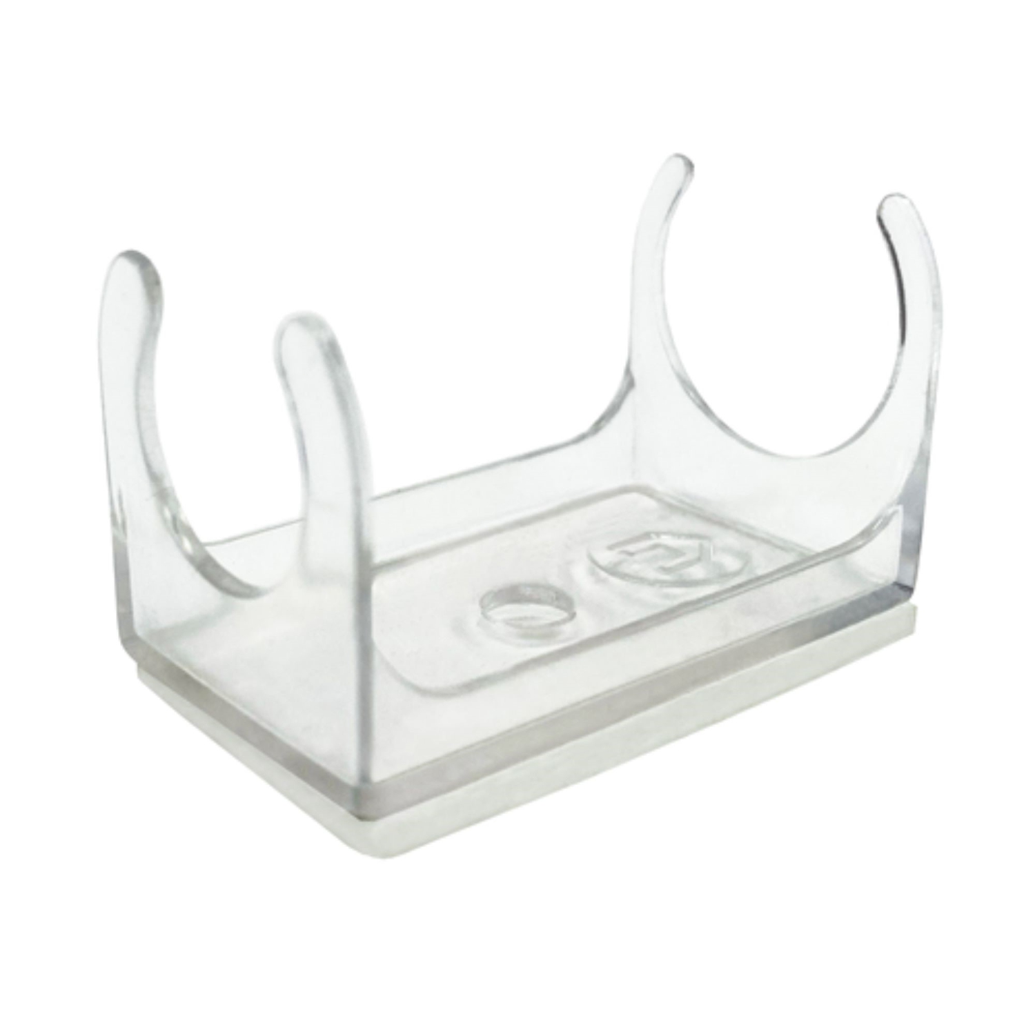 Heavy Duty Commercial Grade Sticky Clips -1.75" - Clear - Set of 25