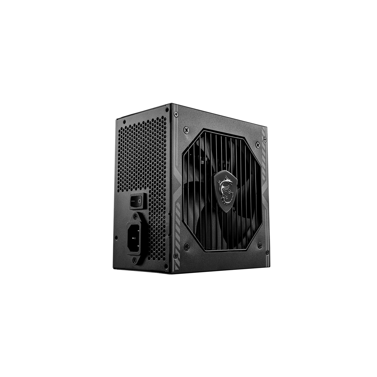 MSI MAG A550BN, Non-Modular Compact 550W Power Supply, 80+ Bronze, Low-Noise Fan, Active PFC Design, 5 Year Warranty