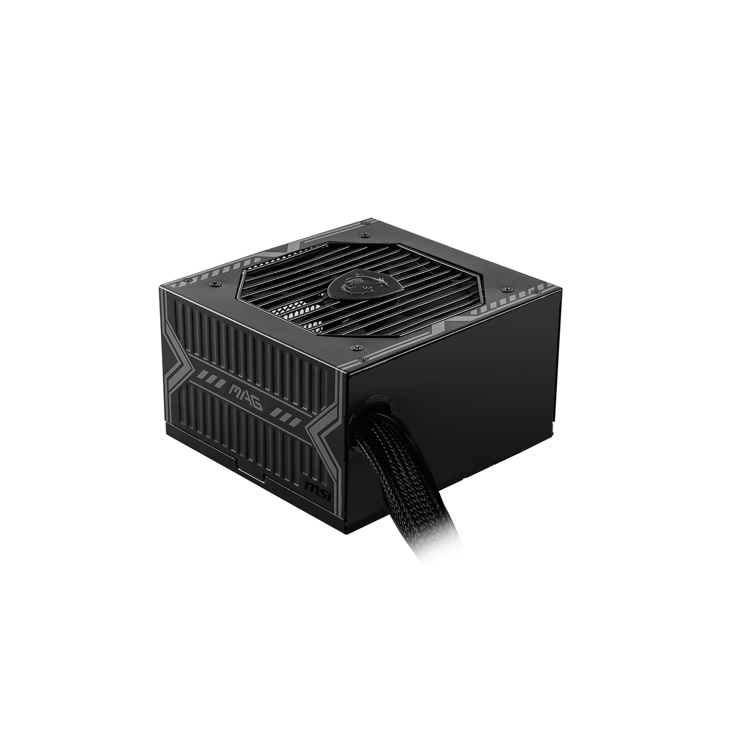 MSI MAG A550BN, Non-Modular Compact 550W Power Supply, 80+ Bronze, Low-Noise Fan, Active PFC Design, 5 Year Warranty