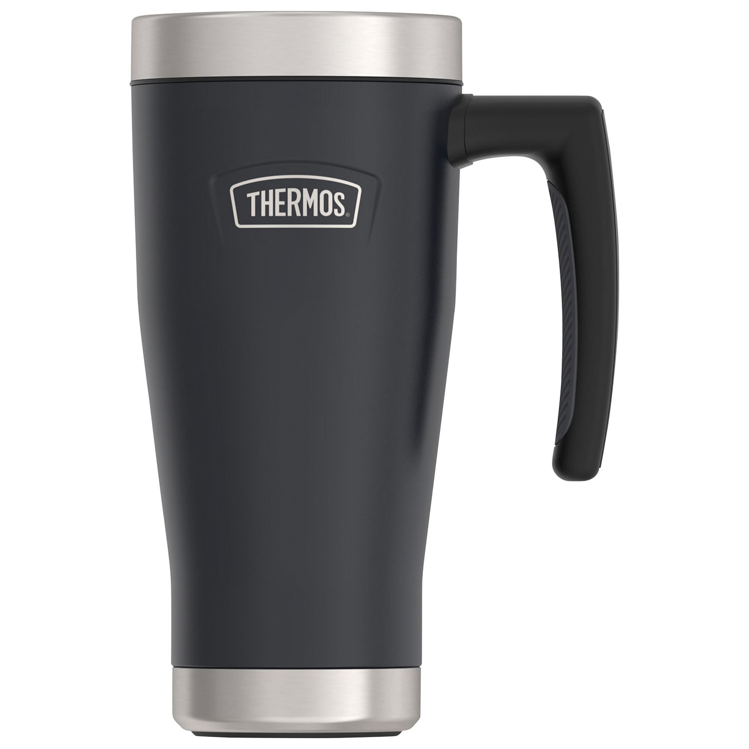 Tasse de voyage en acier inoxydable de 470 ml de Thermos - Noir