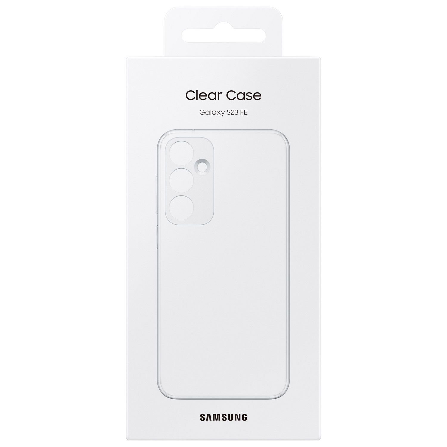Samsung Fitted Soft Shell Case for Galaxy S23FE - Clear