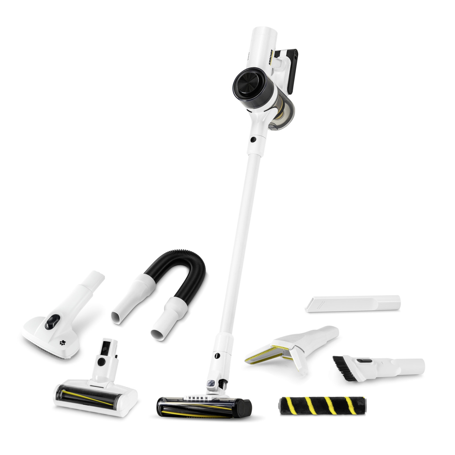 Karcher VCN 5 Cordless Vacuum Cleaner - Lightweight Stick & Handheld Vacuum Cleaner, 3-Speed Power Control, HEPA Filtration