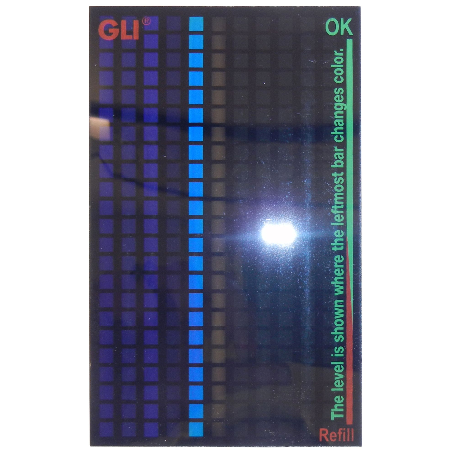 Réservoir à propane liquide noir magnétique de 11,25 po pour indicateur de niveau