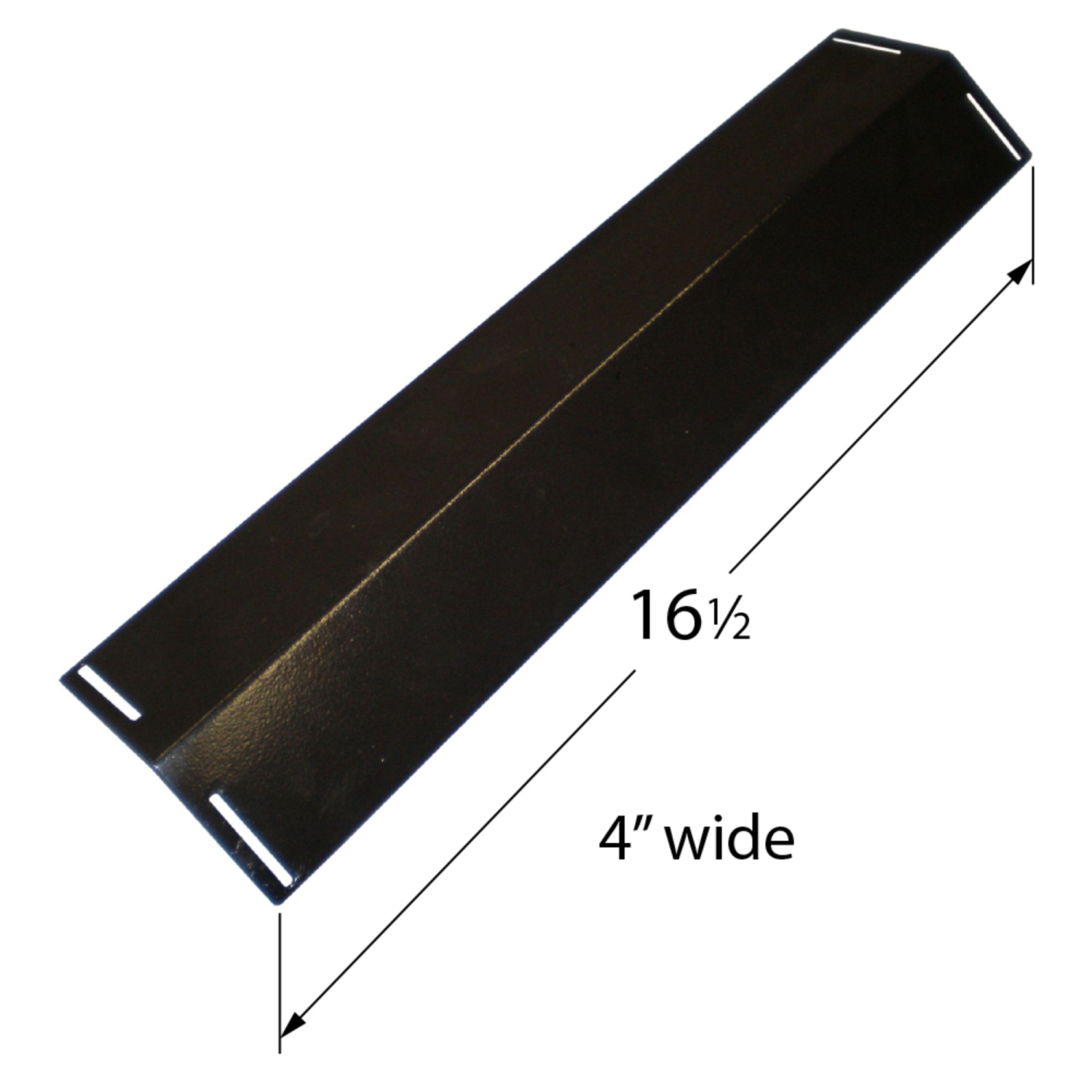 16.5" Black Heat Plate for BBQ Grill Ware and Brinkmann Gas Grills