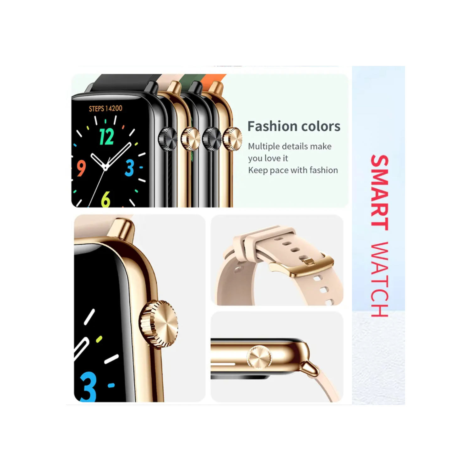 TUTT H90 Men and Women Fashion Smart Watch Reloj BT Call Fashion Design with 1.81 inch HD Screen Heart Rate Monitor Fitness and Activity Tracking.