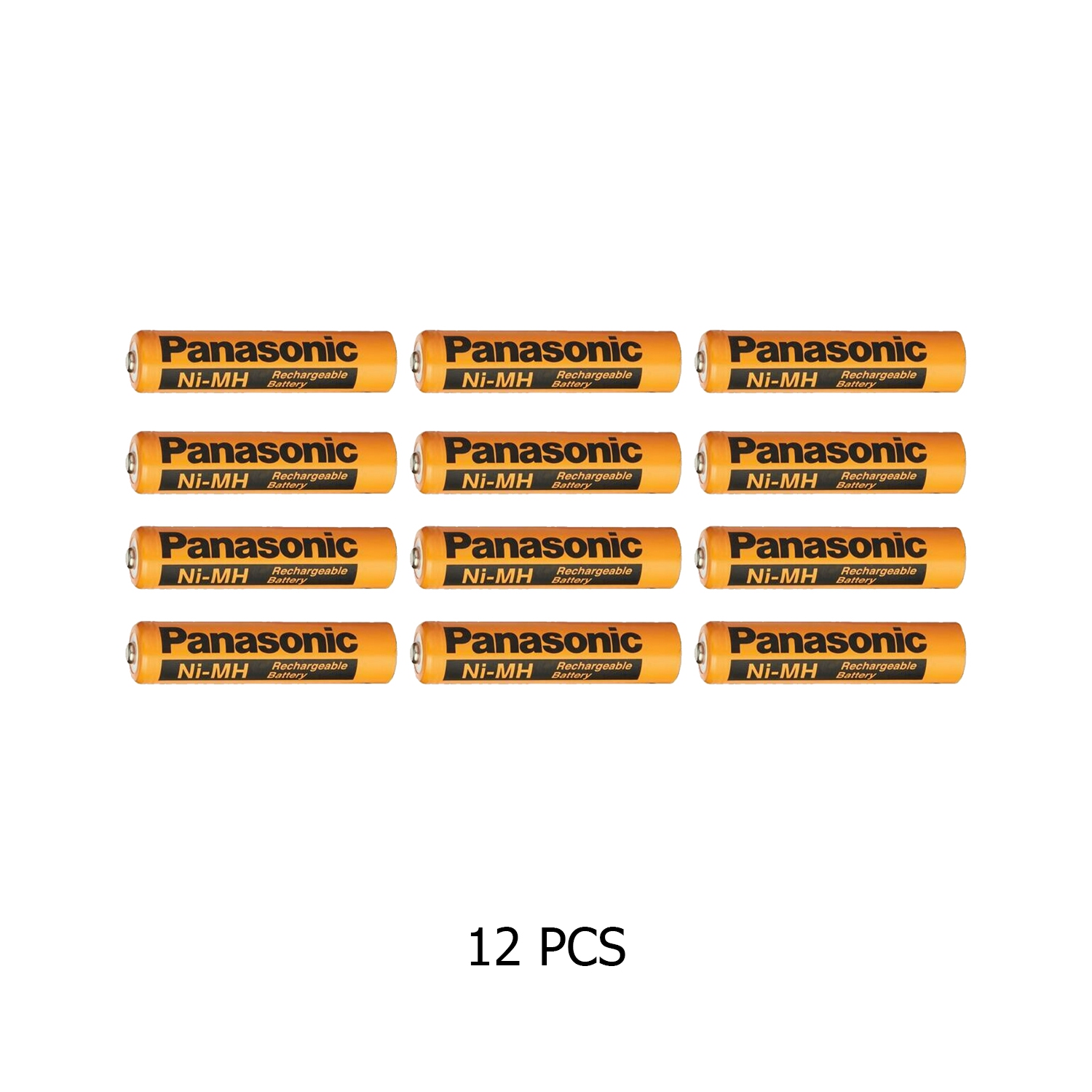 AAA Panasonic 700 mAh NiMH Rechargeable Batteries (Box of 12)