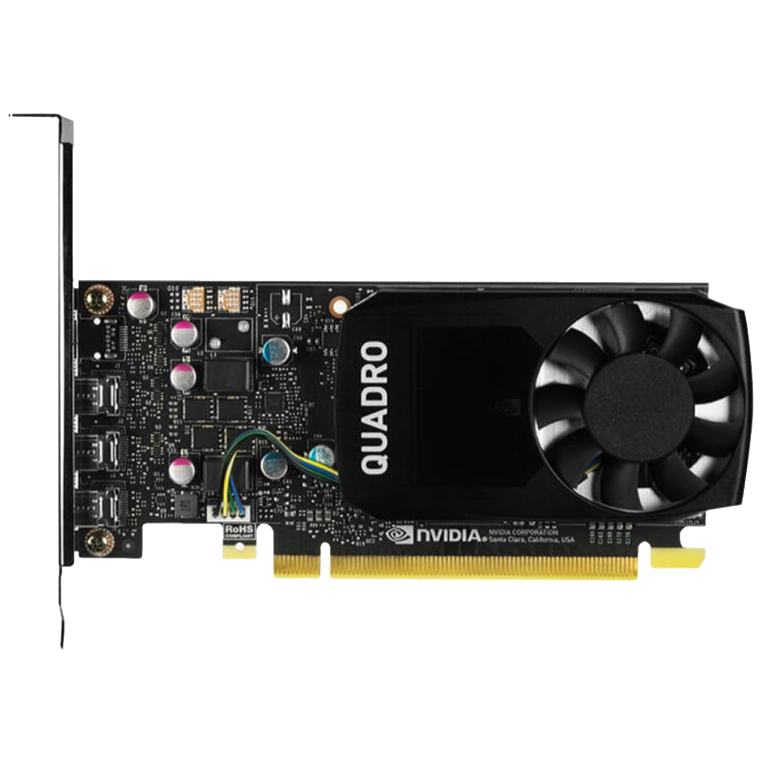 Refurbished (Good) - NVIDIA Quadro P400 Professional Video Card up to 34GB/s (2GB GDDR5 64-bit/ PCI Express 3.0 x16/ 3x Mini Display ports) High Profile Graphics Card