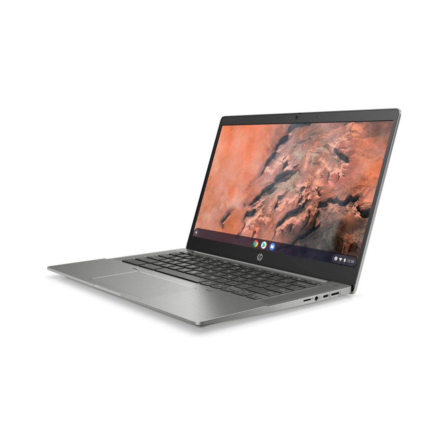 HP Chromebook 14 inch Laptop Intel i3-1115G4 4GB 128GB backlit Chrome OS Grey