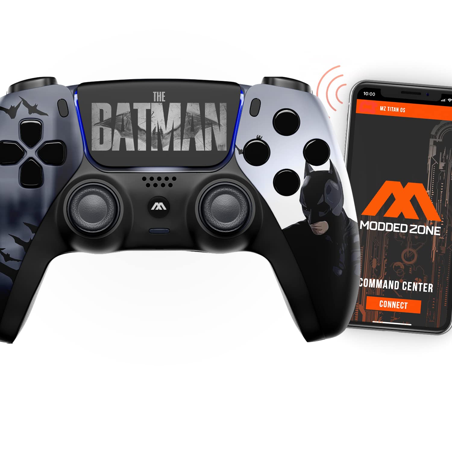 Dark Knight Smart Anti Recoil Rapid Fire Controller Compatible with PS5 Custom Modded Controller All Shooter Games & More